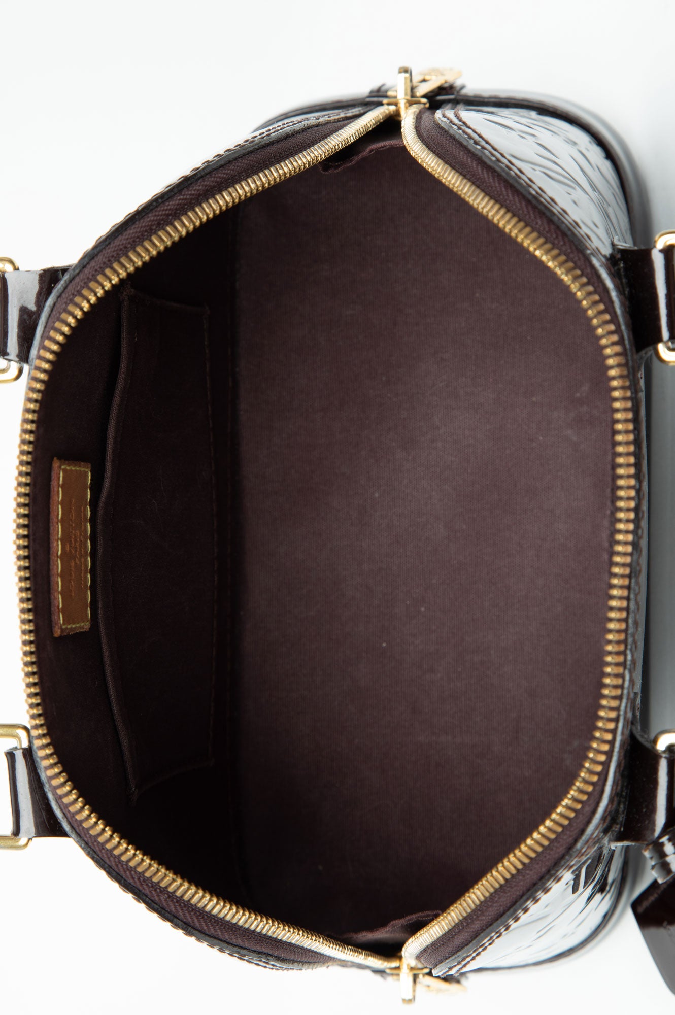 Louis Vuitton Amarante Vernis Alma BB