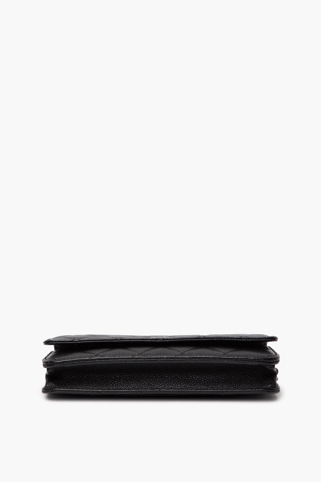 Chanel Black Caviar Wallet On Chain