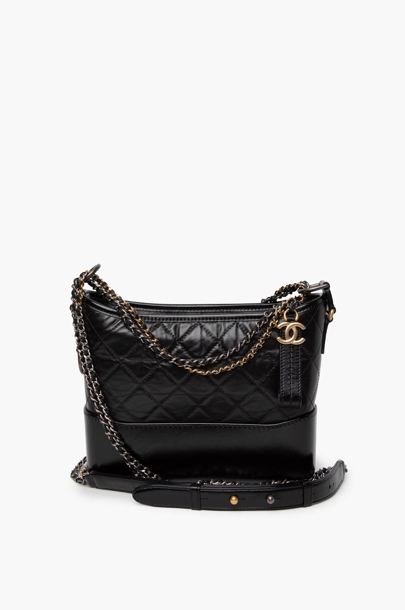 Chanel Black Medium Gabrielle Hobo Bag