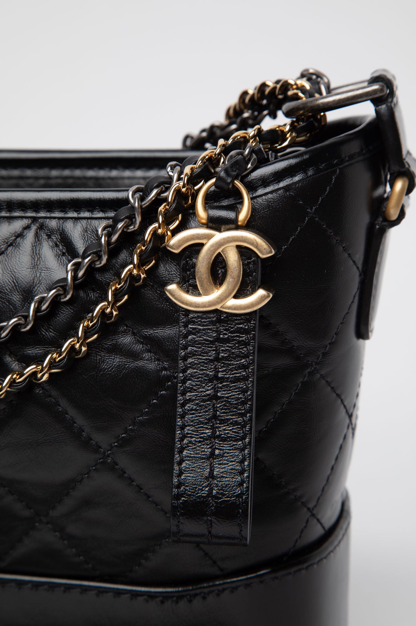 Chanel Black Medium Gabrielle Hobo Bag