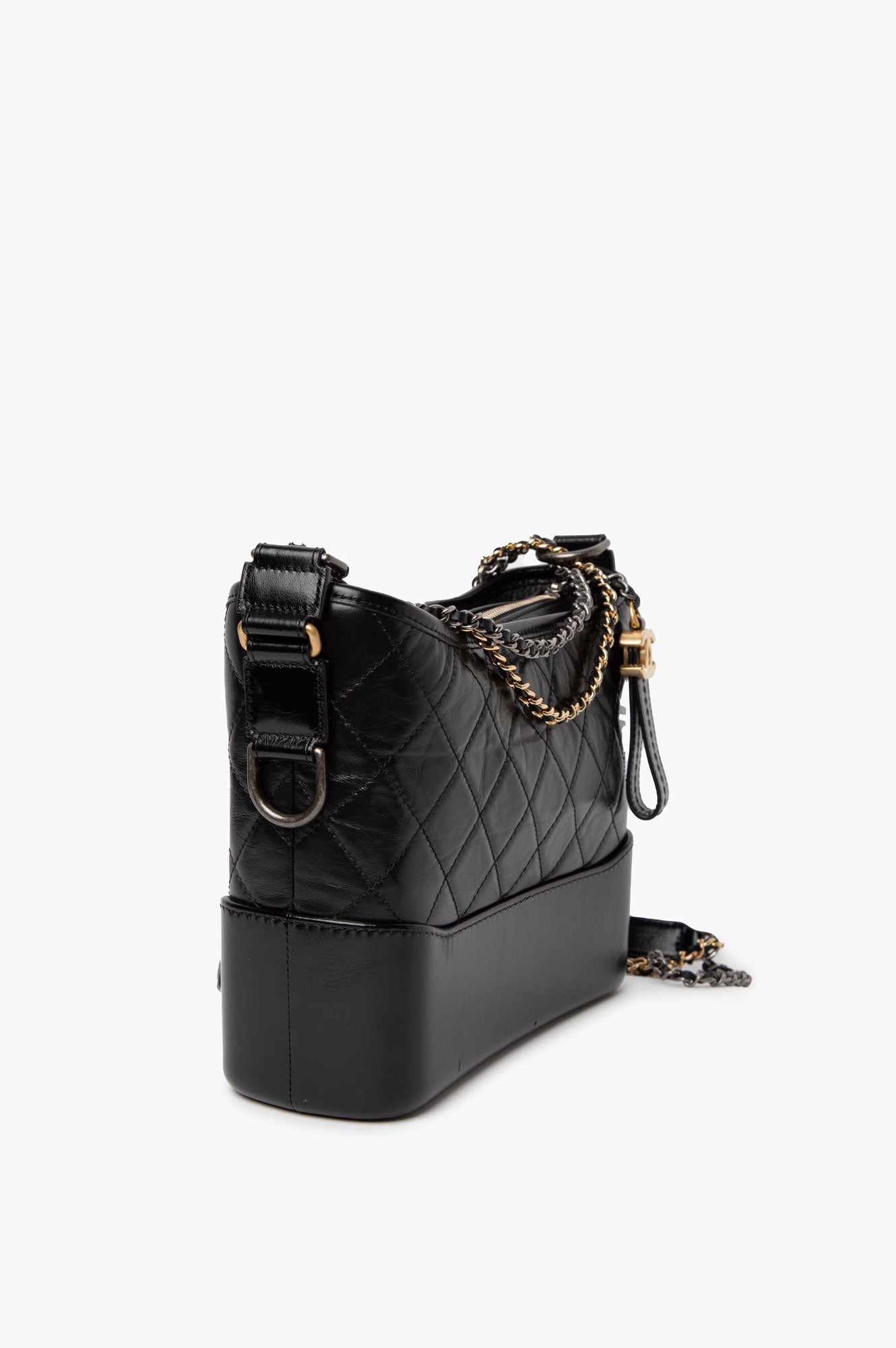Chanel Black Medium Gabrielle Hobo Bag