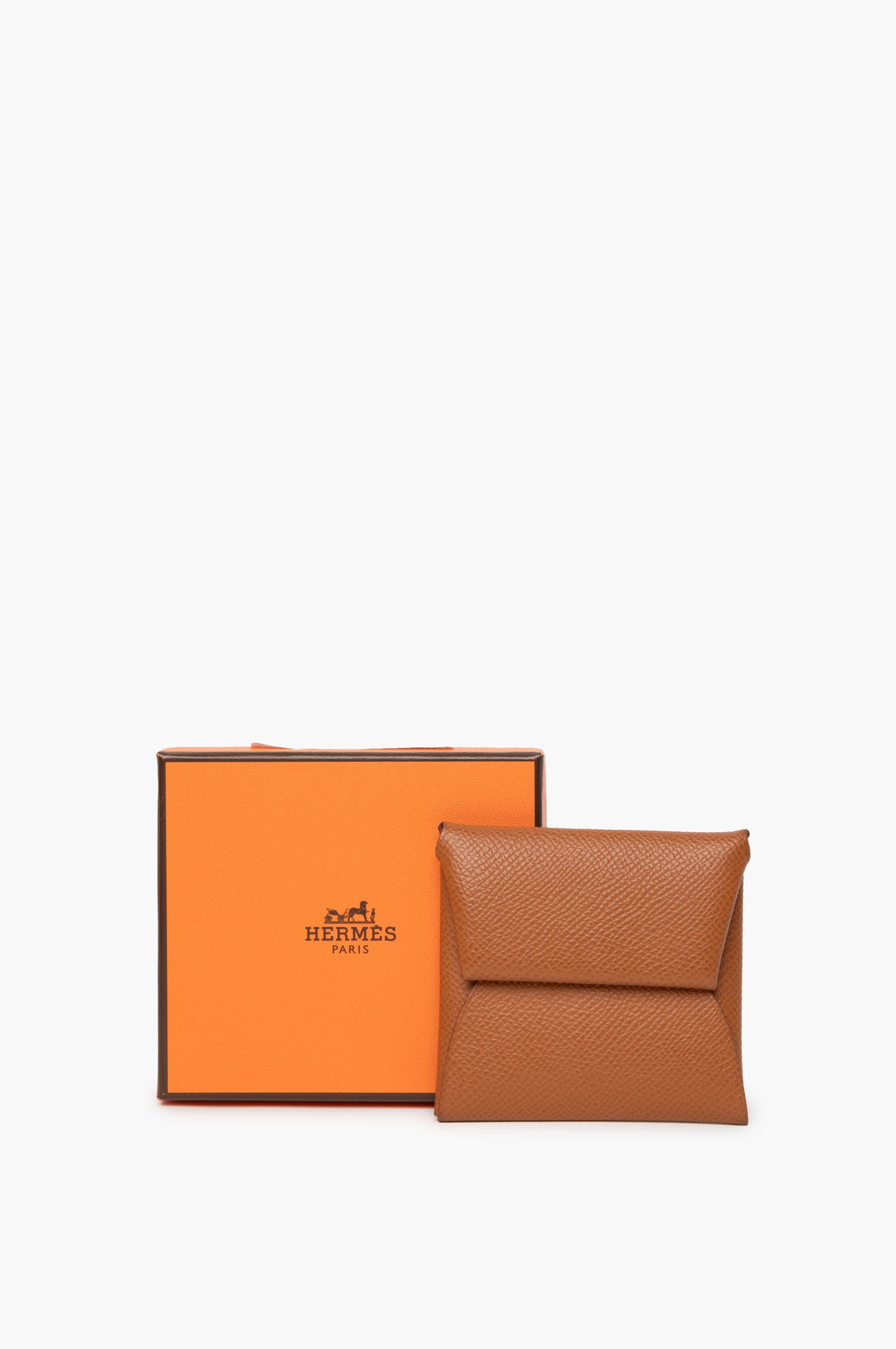 Hermes 2023 Gold Epsom Bastia Coin Purse