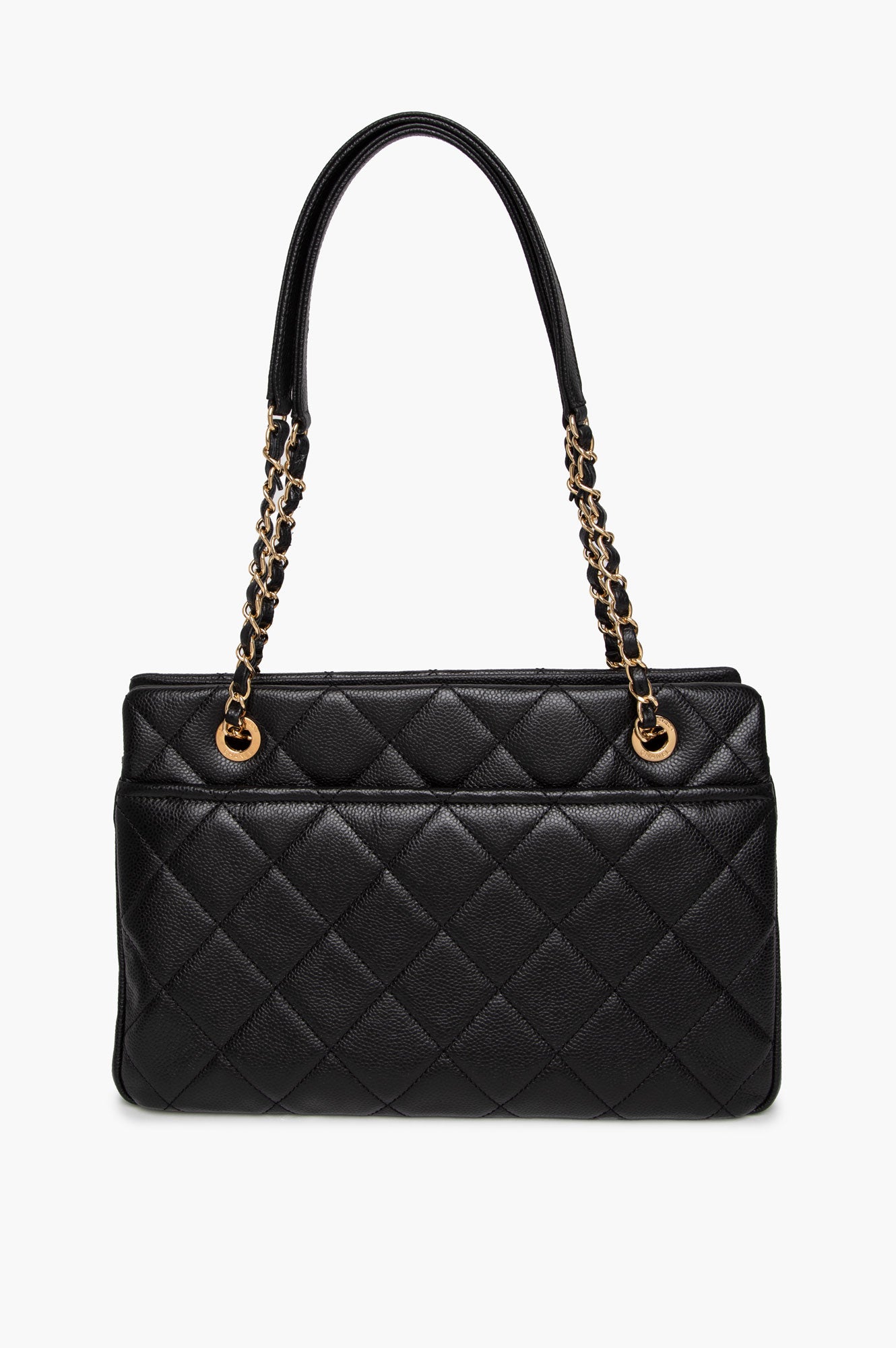 Chanel Black Caviar Timeless Tote