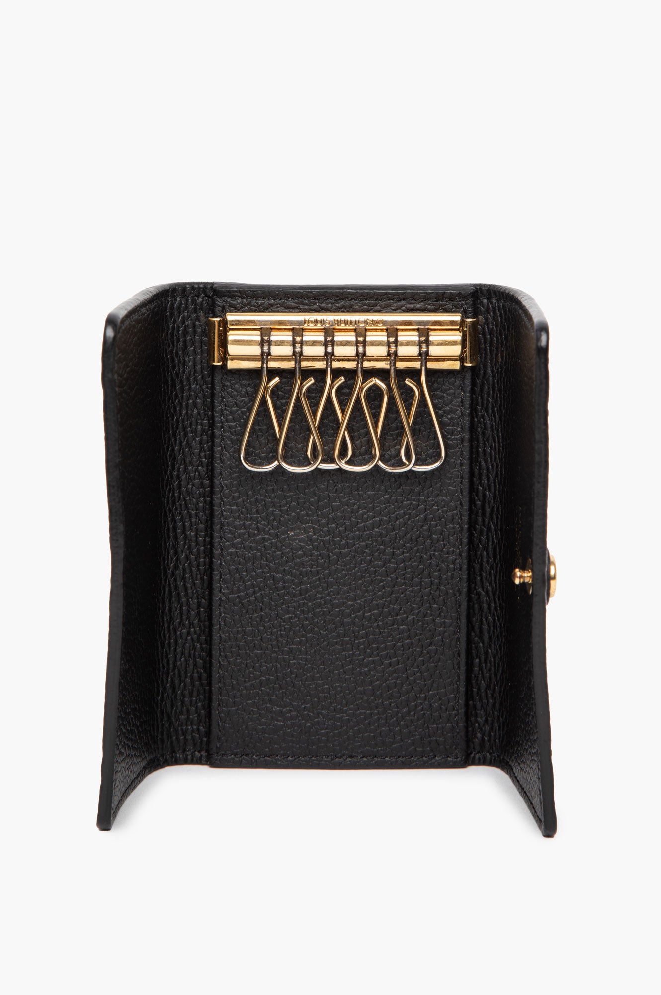 Louis Vuitton Black Empreinte Multicles 6 Key Case