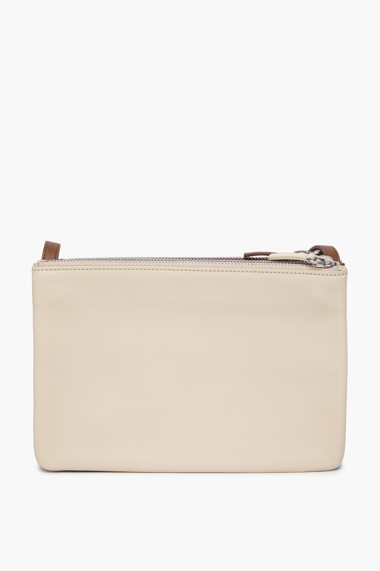 Celine Lilac/Brown/Ecru Lambskin Trio Bag
