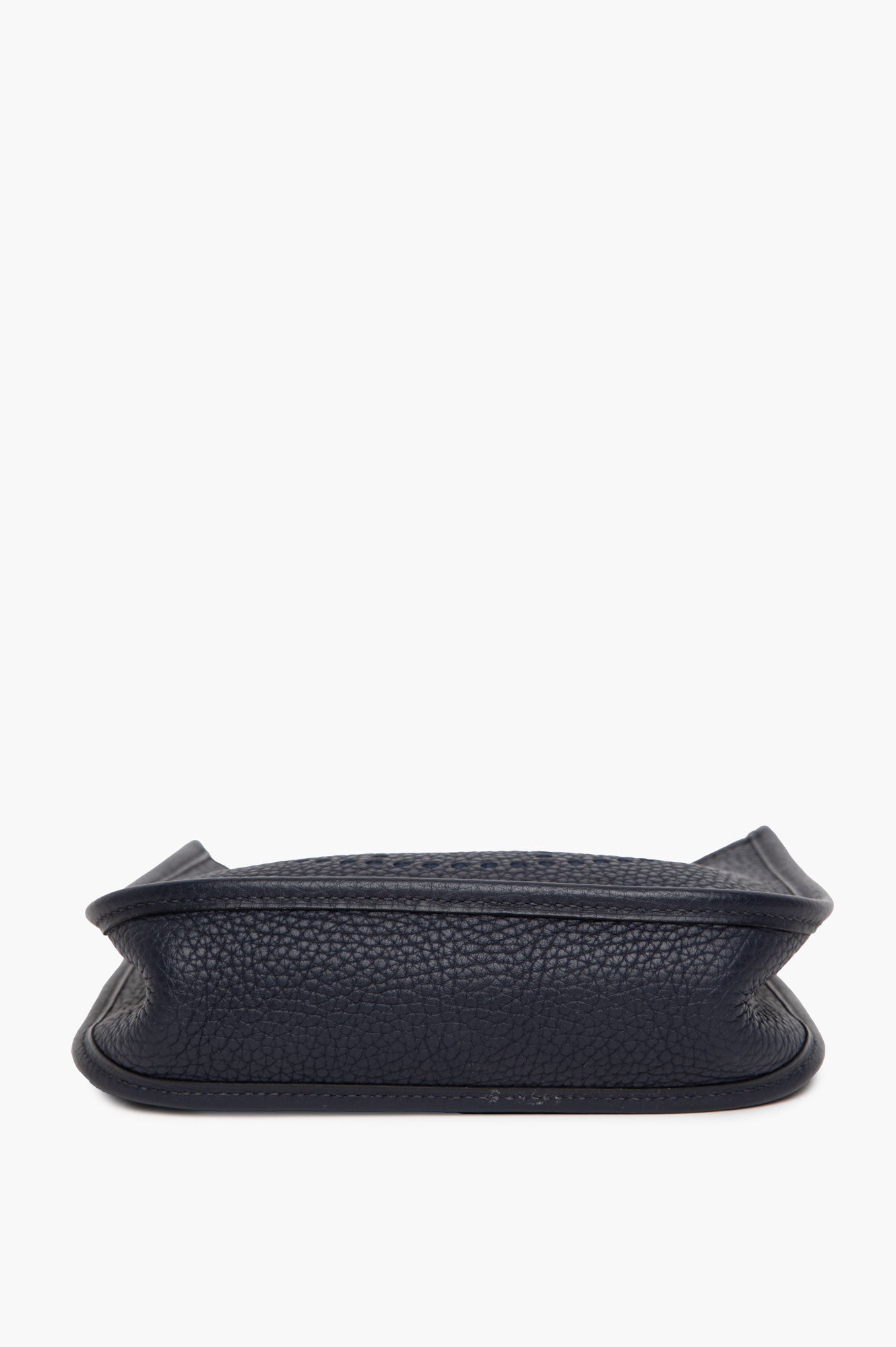 Hermès Navy Clemence TPM 16 Evelyne Bag