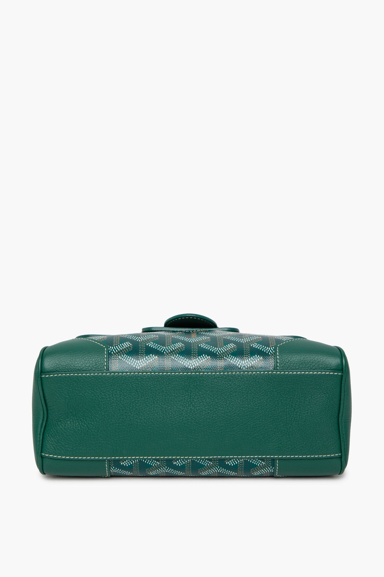 Goyard Green Goyardine Saïgon Souple Mini Bag