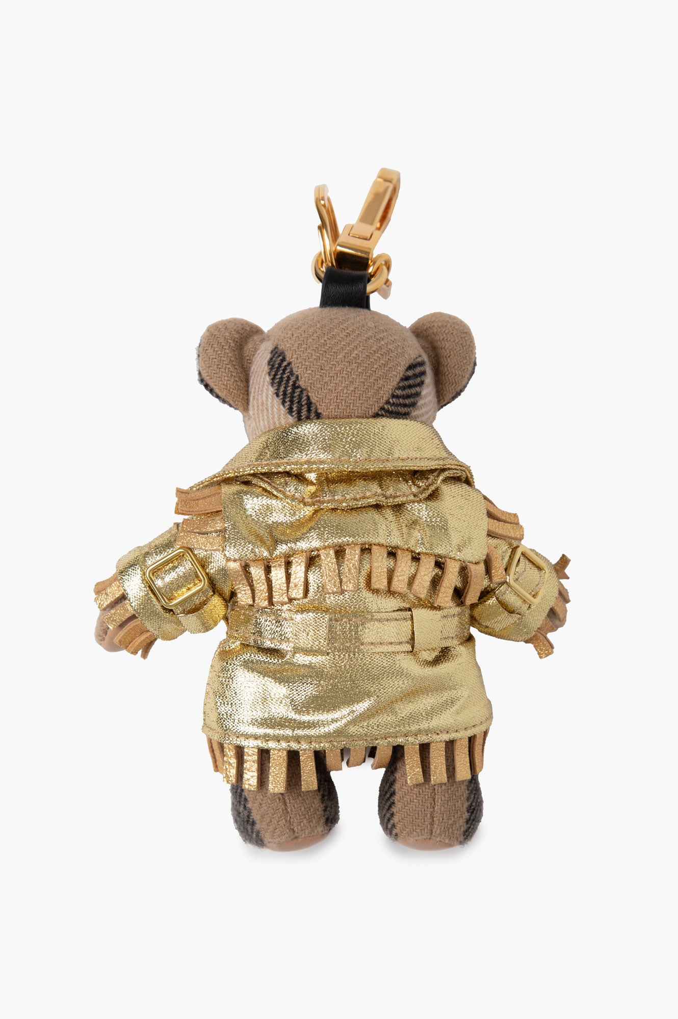 Burberry Metallic Gold Trench Thomas Bear Charm