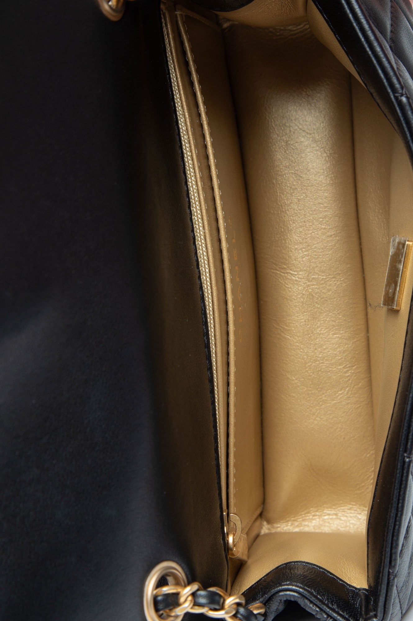 Chanel 2021 Black Mini Rectangle Pearl Crush Flap Bag