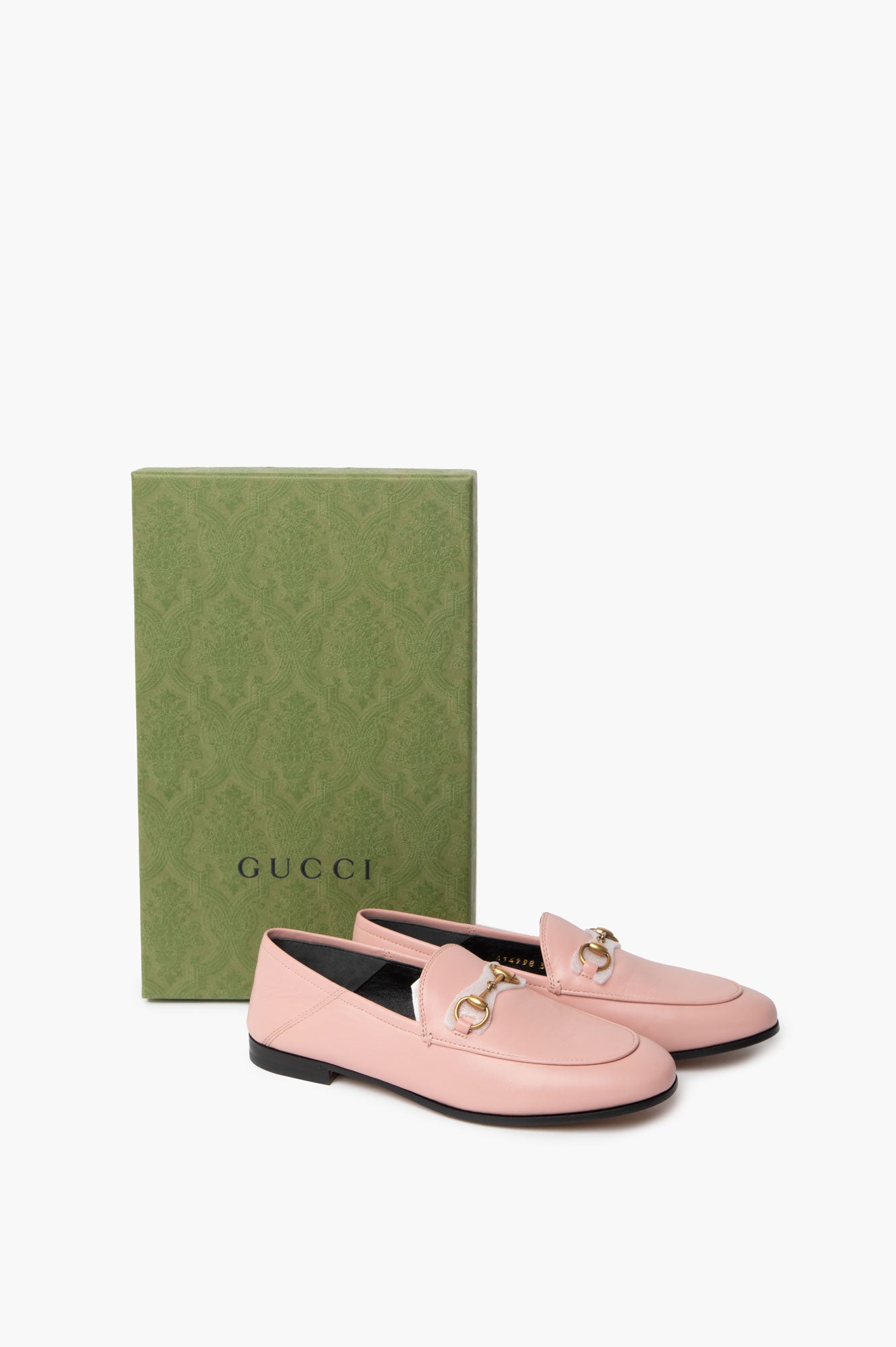 Gucci Pink Horsebit Loafer Size 37