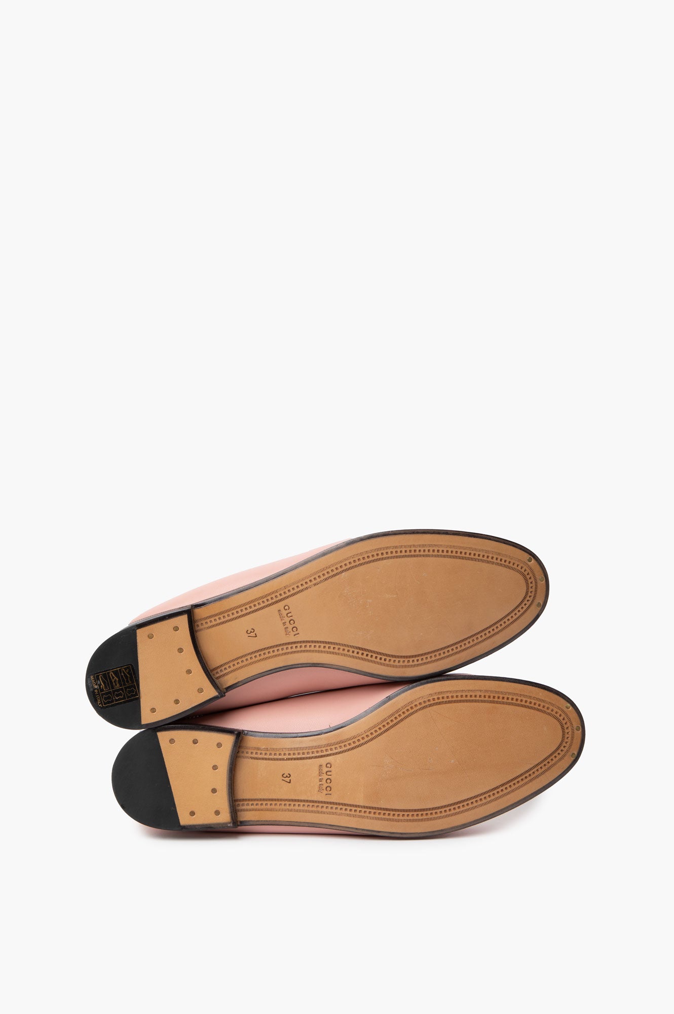 Gucci Pink Horsebit Loafer Size 37