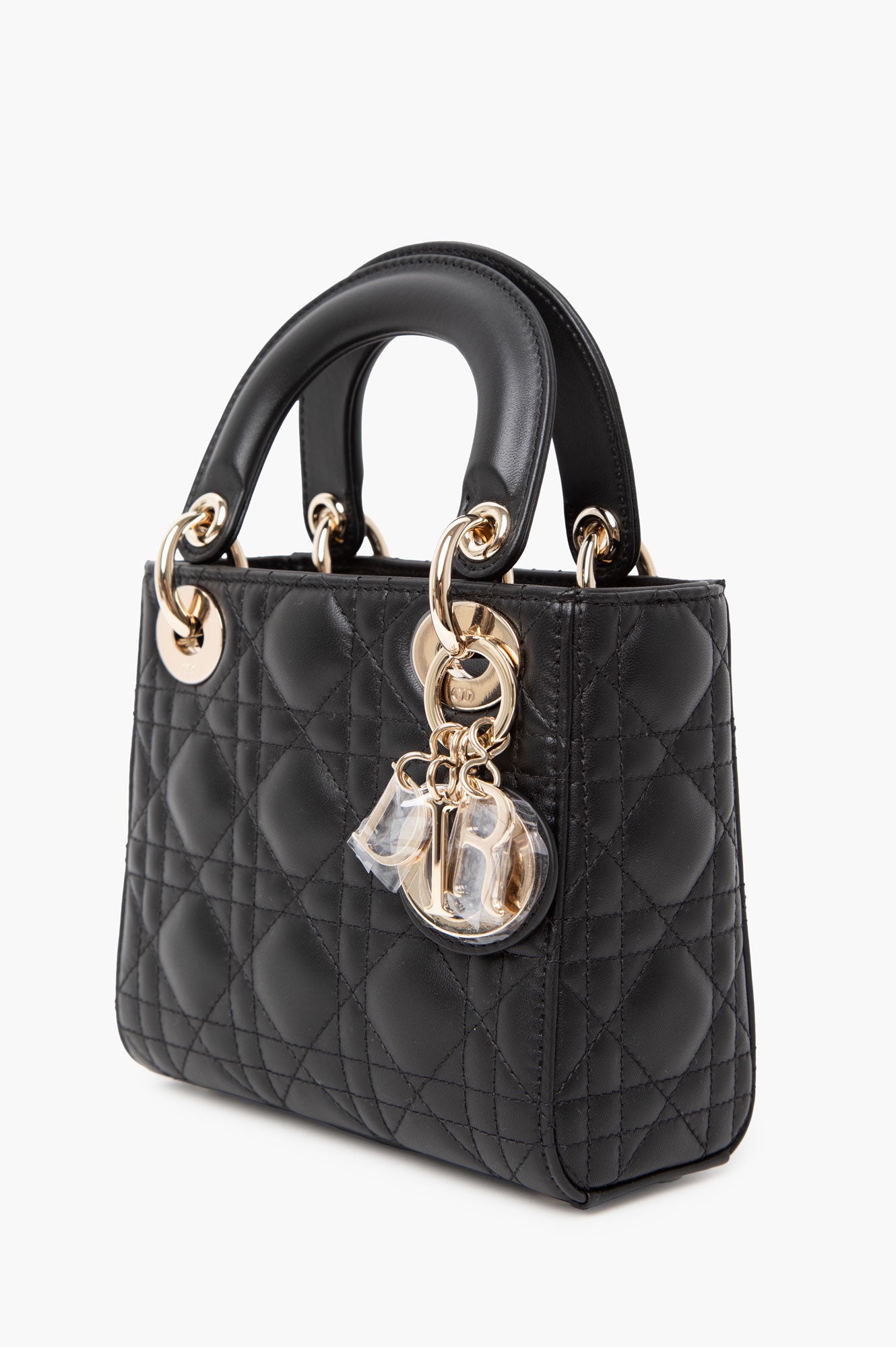 Dior Mini Lady Dior Black Cannage Lambskin