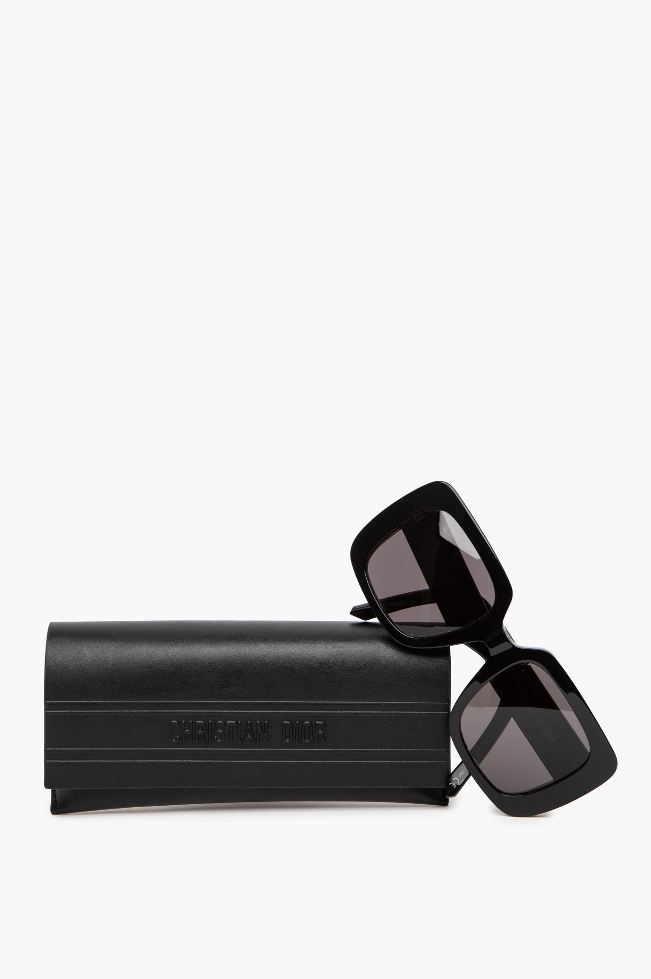 Christian Dior Black Square Sunglasses