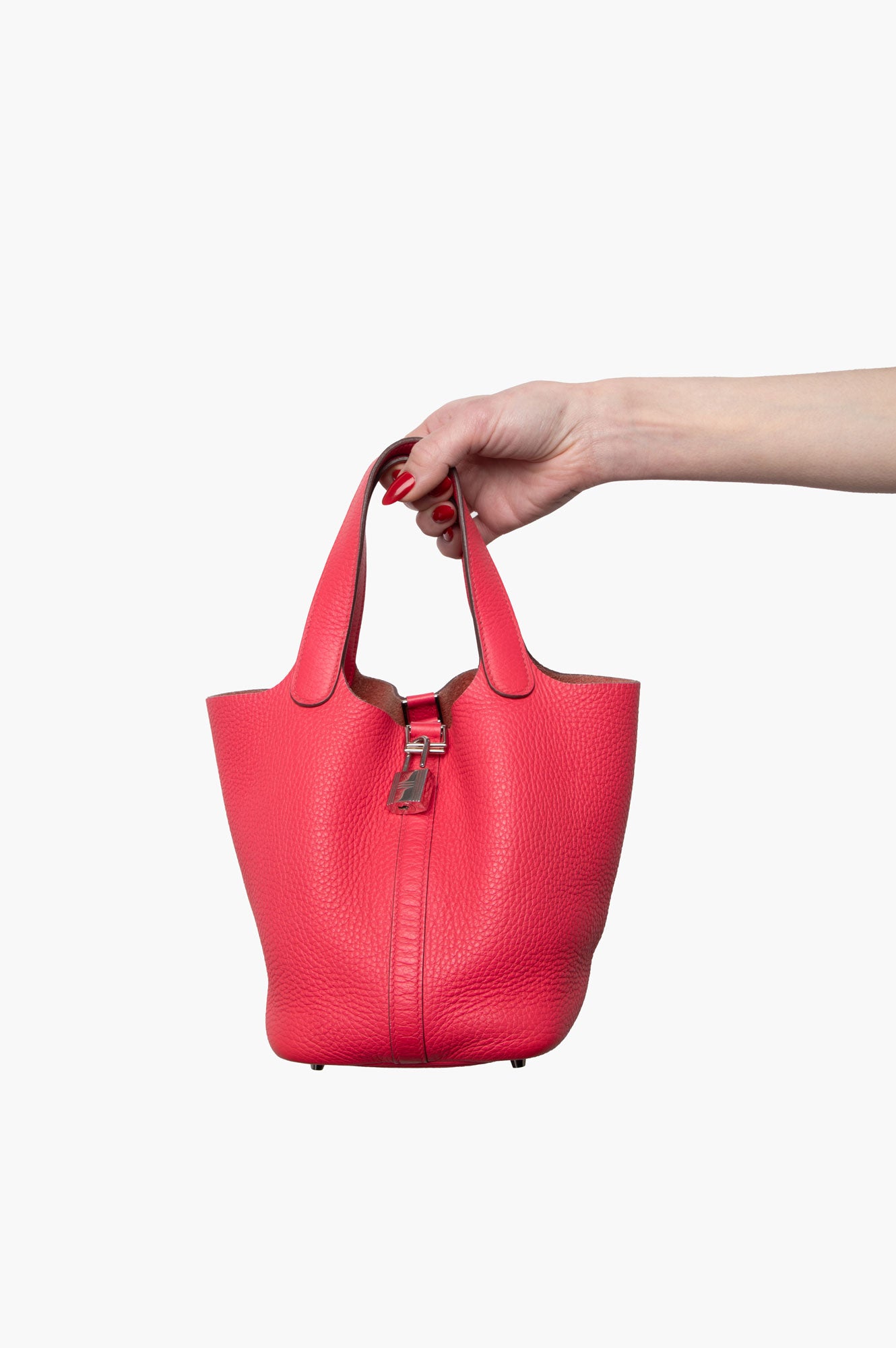 Hermes 2017 Magnolia Pink Picotin Lock 18 Bag