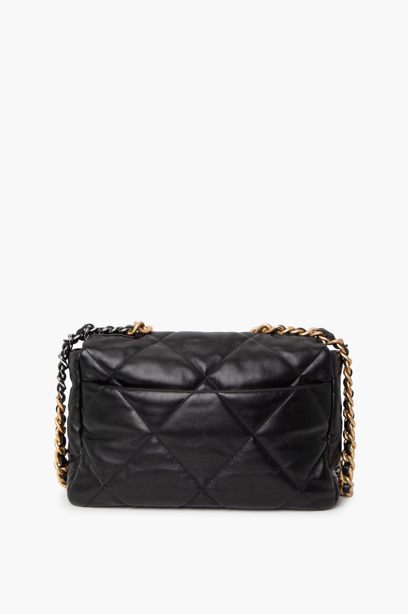 Chanel 19 Black Medium G/S Hardware