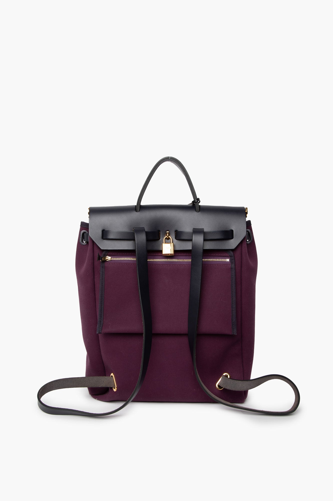 Hermes 2021 Purple Herbag Backpack