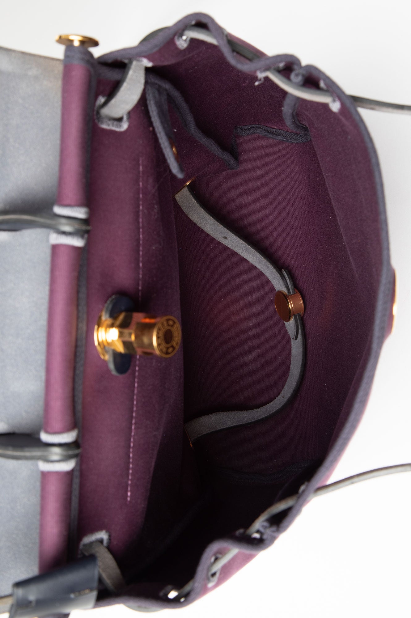 Hermes 2021 Purple Herbag Backpack
