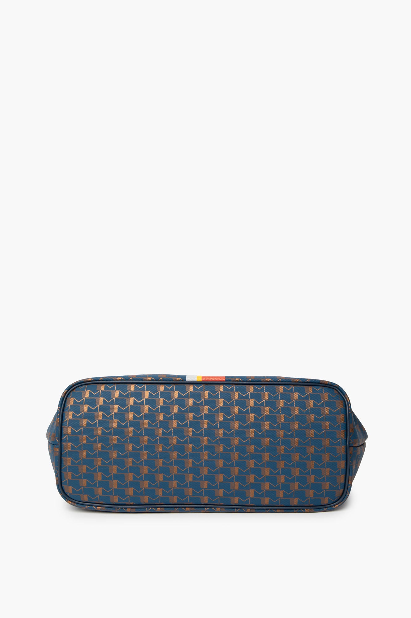 Moynat Blue Canvas Oh Tote Bag