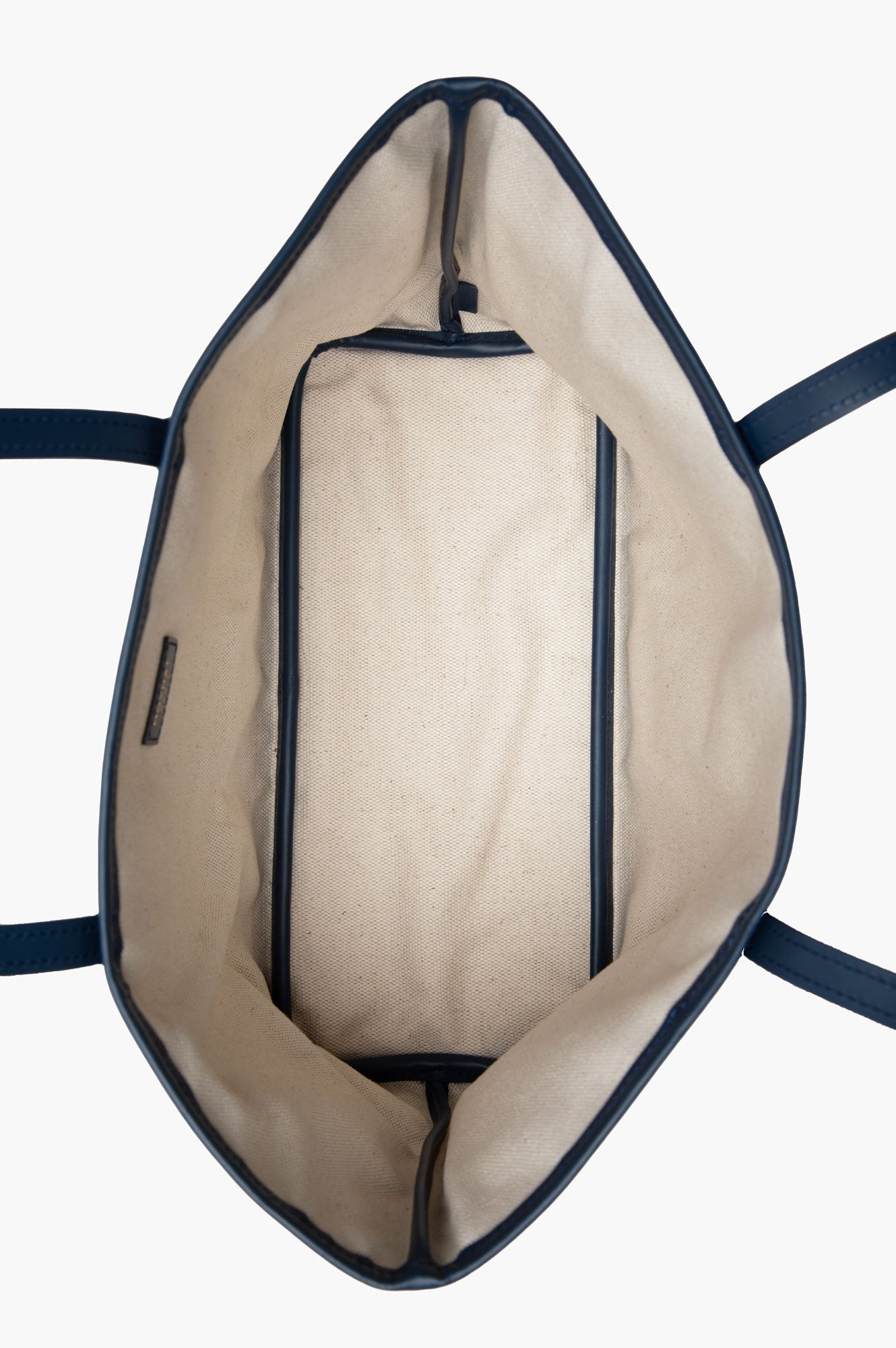 Moynat Blue Canvas Oh Tote Bag