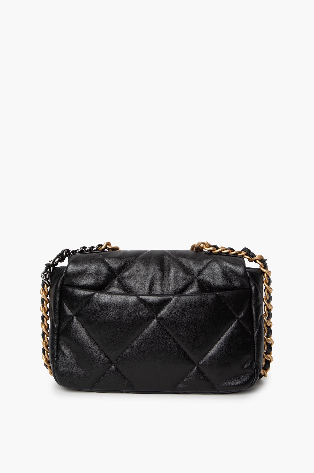 Chanel 19 Black Medium G/S Hardware