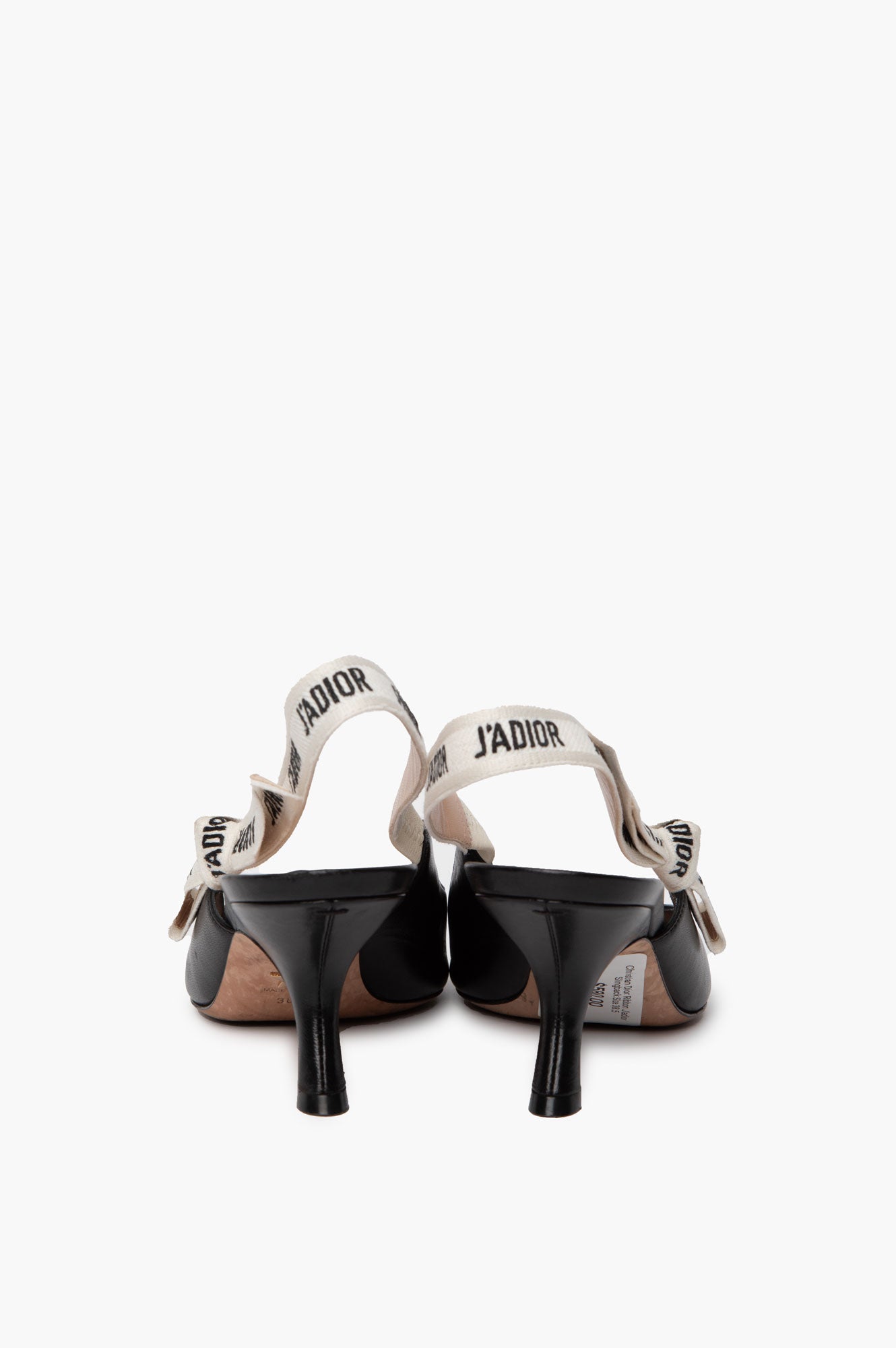 Christian Dior Ribbon J'adior Slingback Size 38.5