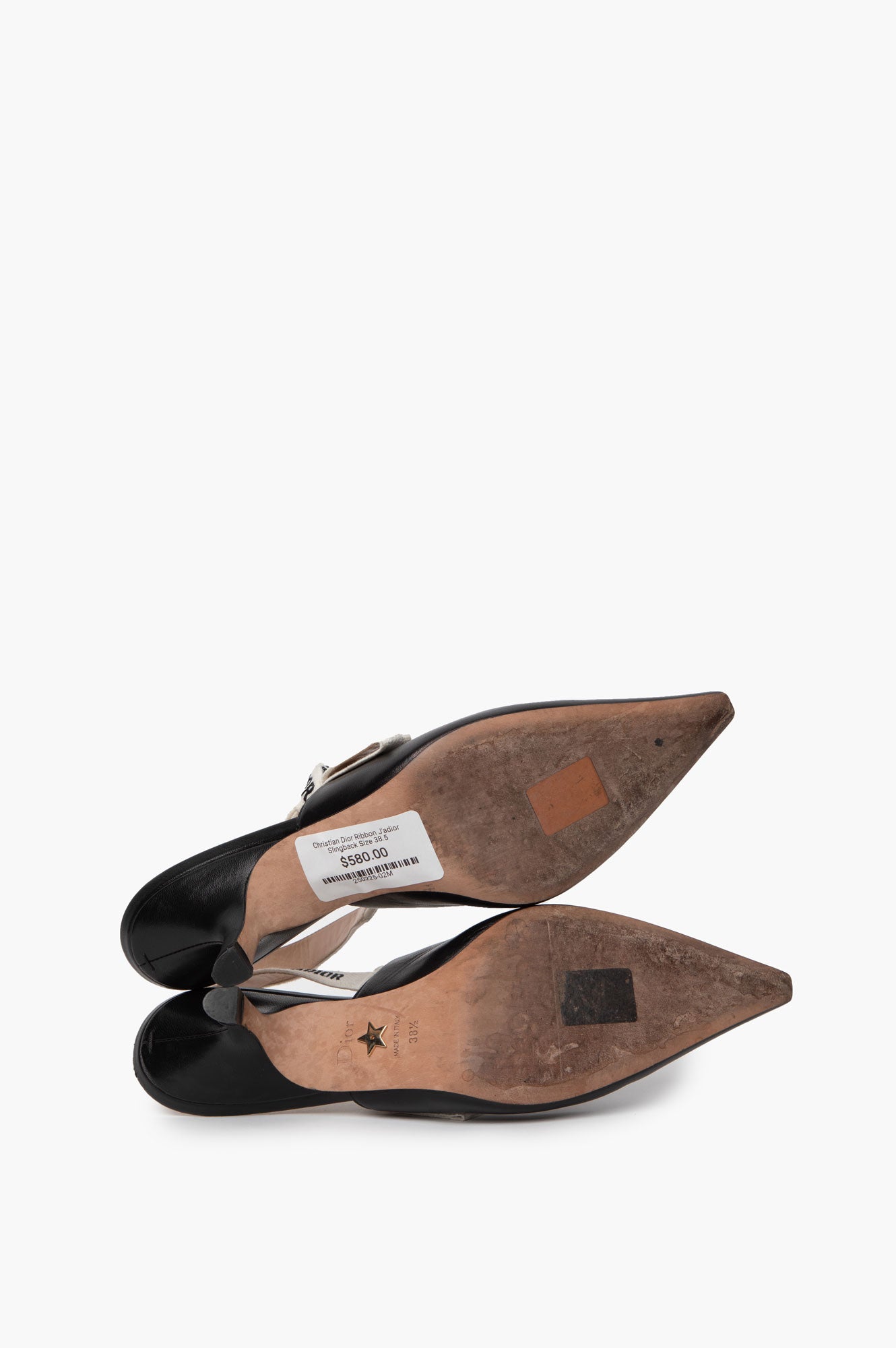 Christian Dior Ribbon J'adior Slingback Size 38.5