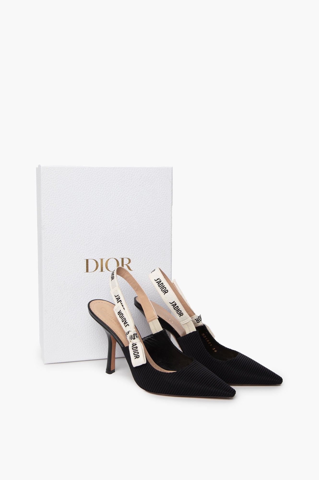 Christian Dior J'adore Sling Back Pumps 38