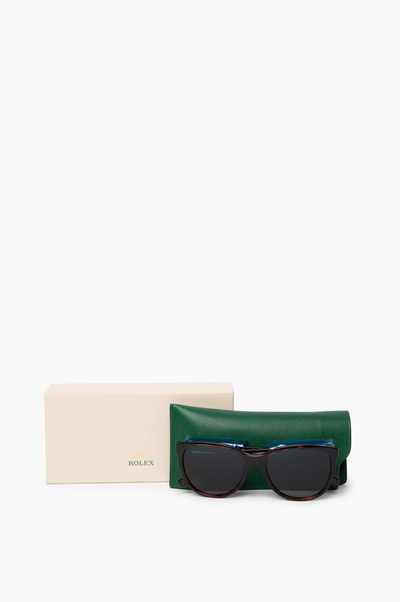 Rolex Rare VIP Brown Frame Sunglasses