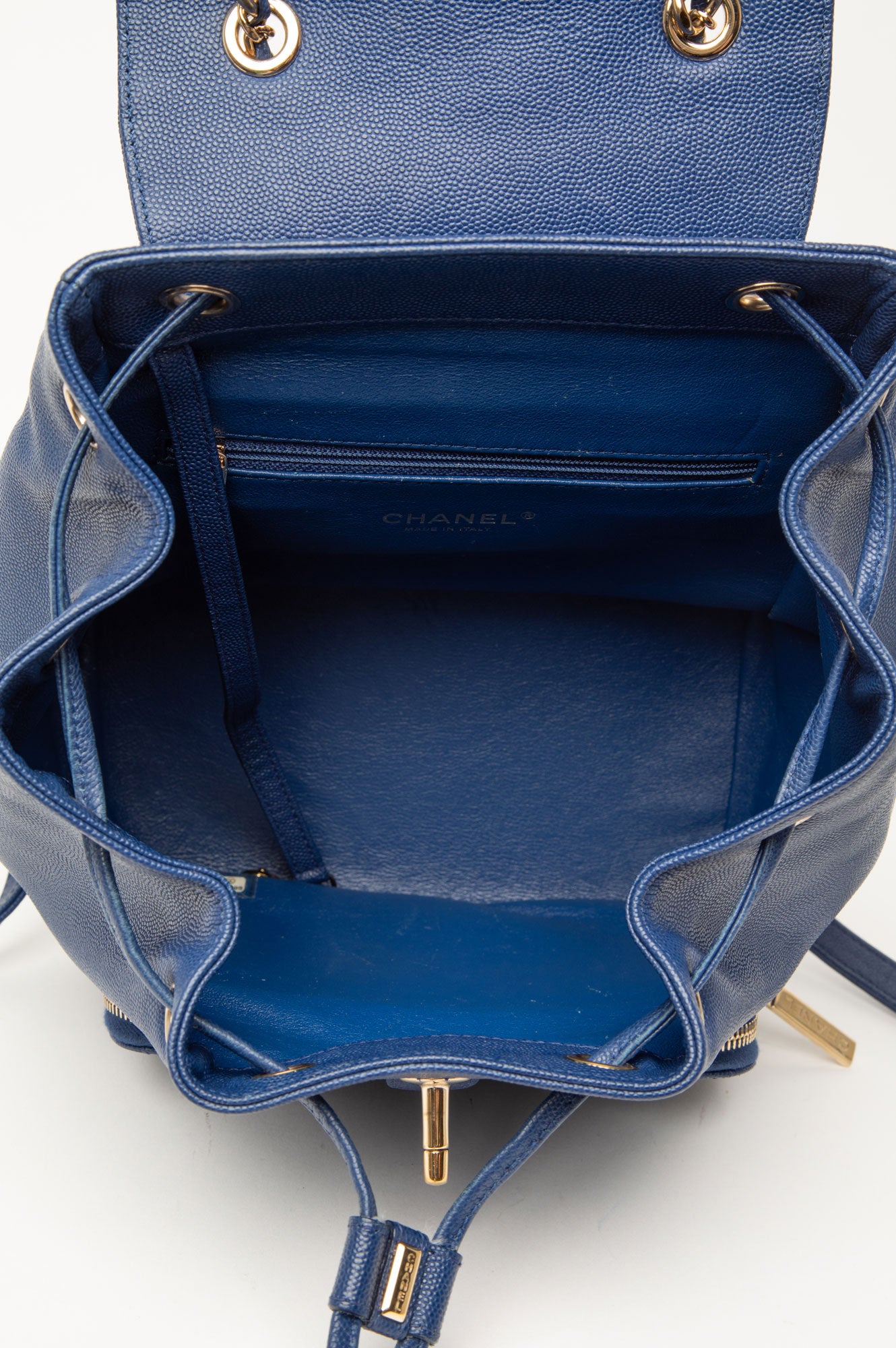Chanel Blue Caviar Business Affinity Backpack