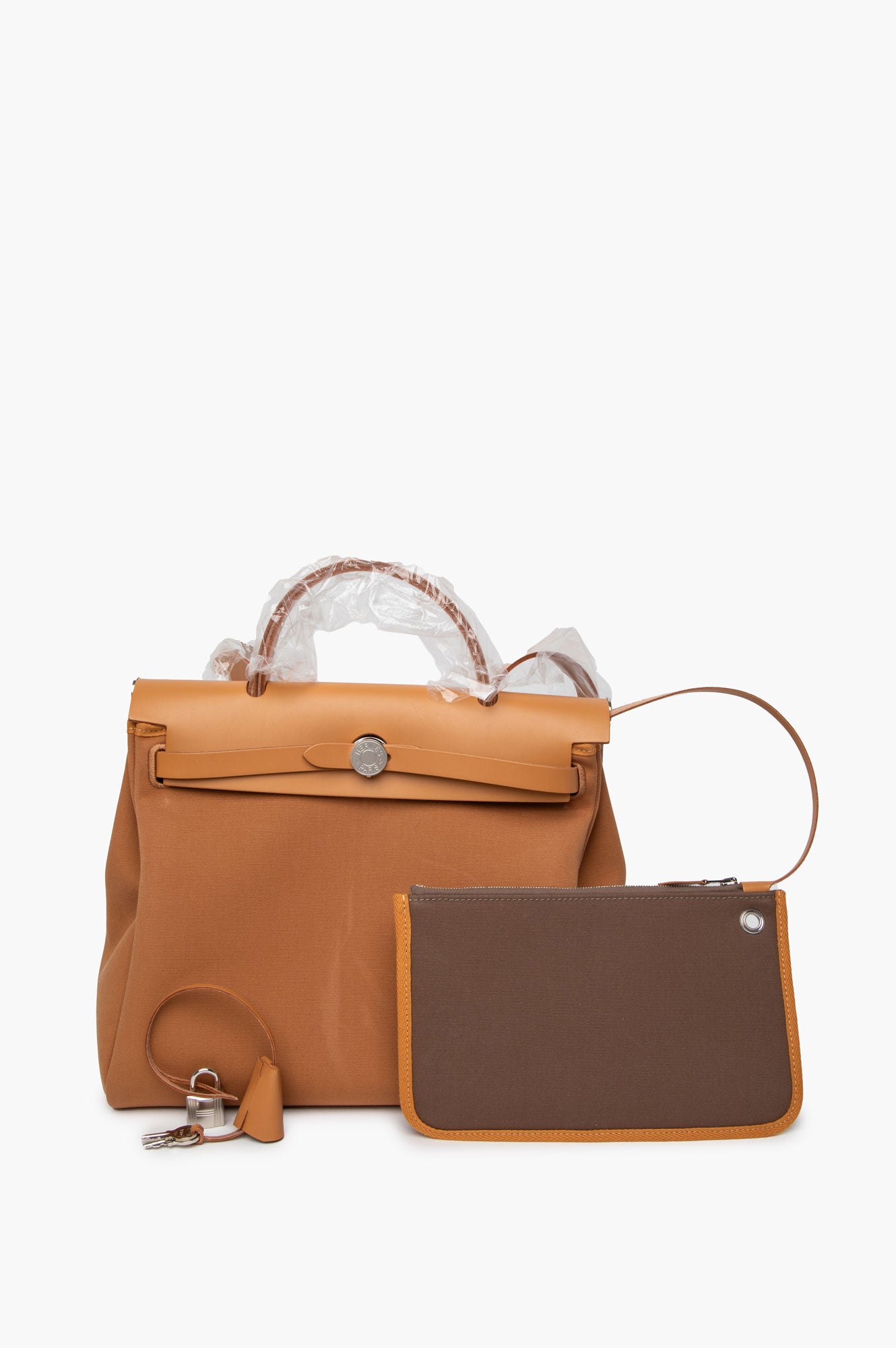 Hermès Naturel Sable Herbag Zip 31