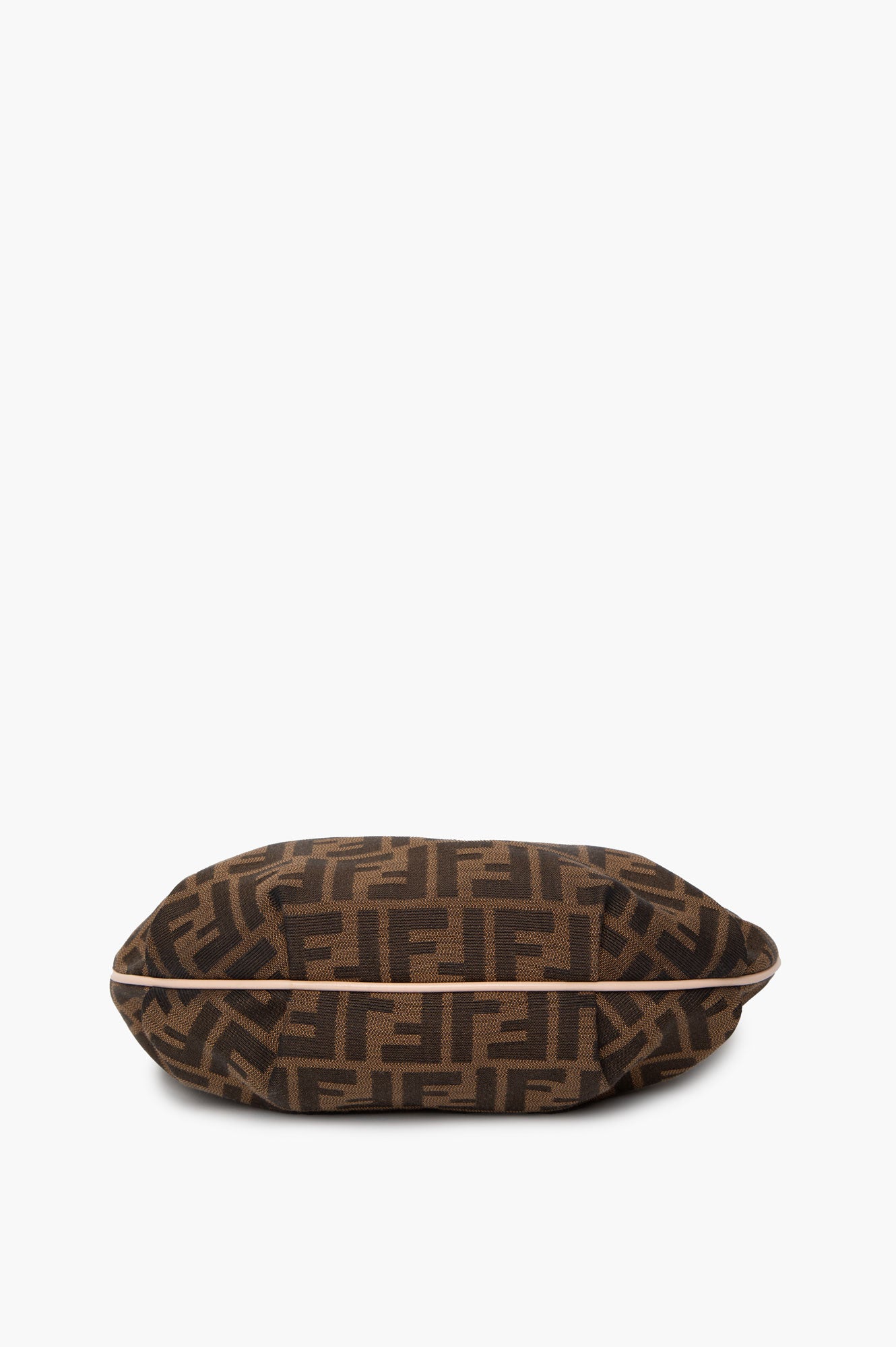 Fendi Zucca FF Pink Leather Shoulder Bag