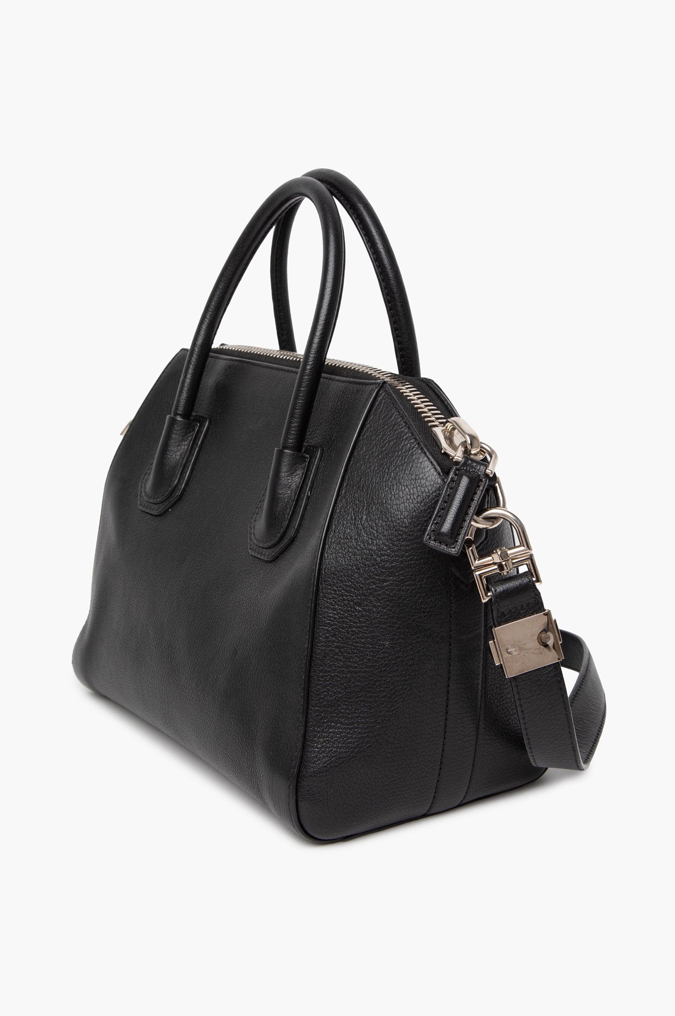 Givenchy Black Leather Small Antigona Bag