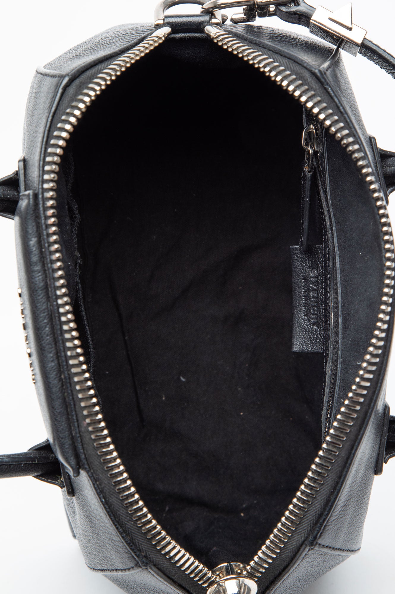 Givenchy Black Leather Small Antigona Bag