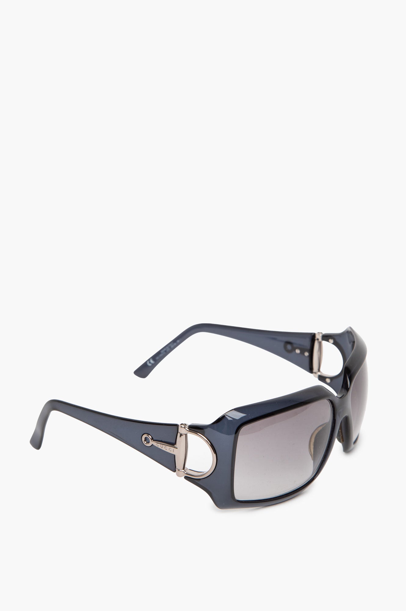 Gucci Black Horsebit Sunglasses