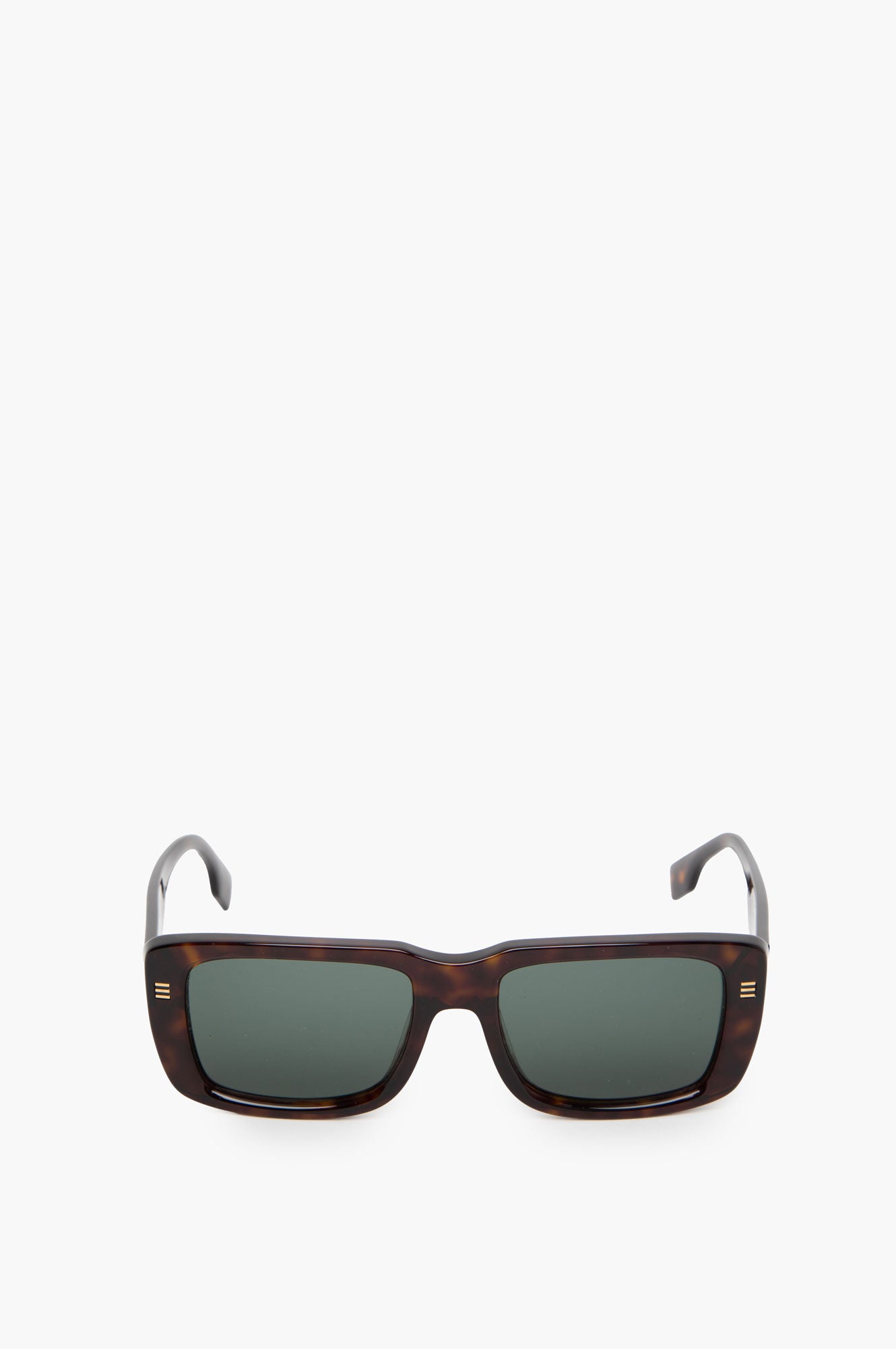 Burberry Brown Square Sunglasses Mens