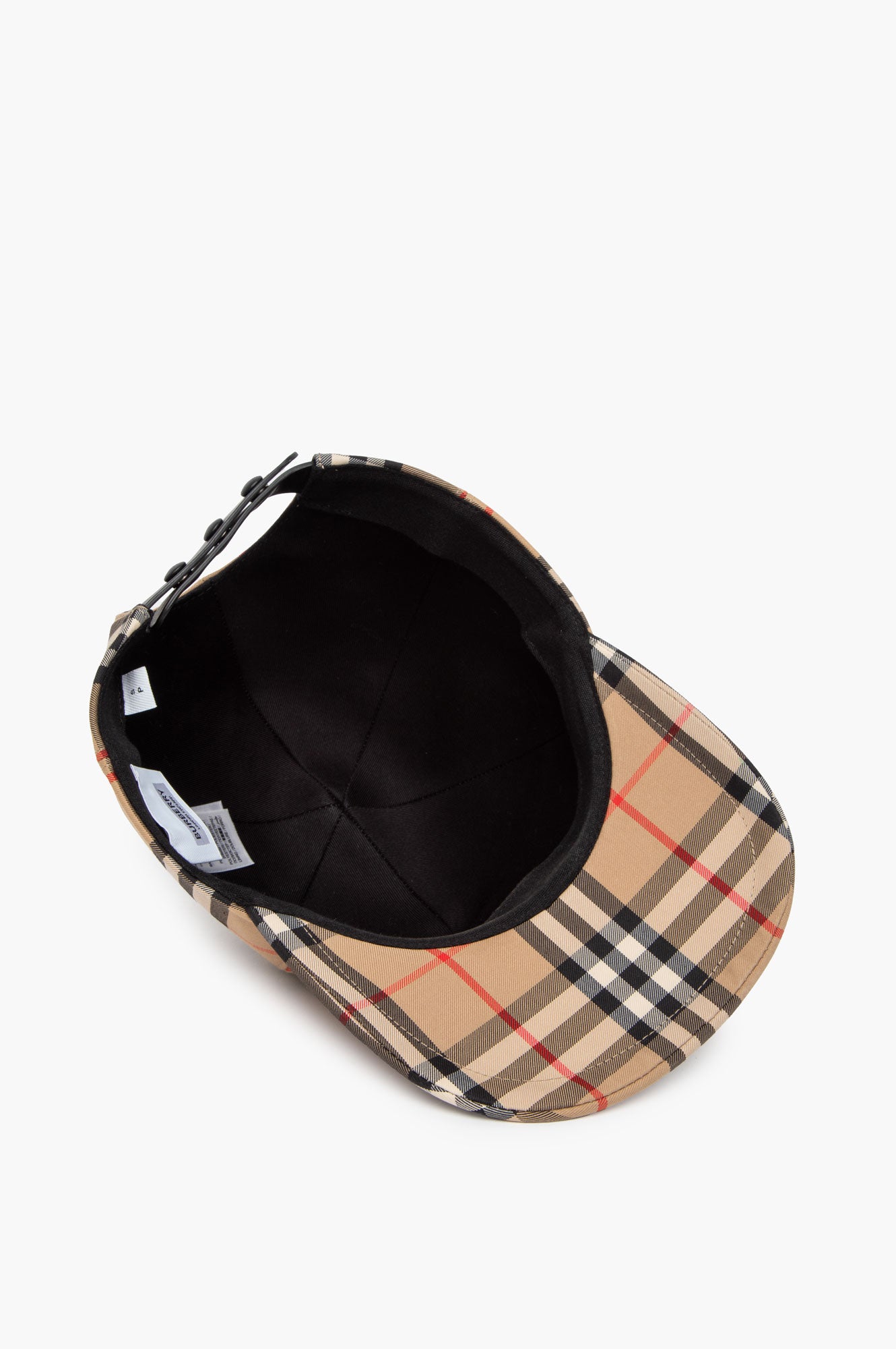Burberry Nova Check Baseball Cap Size Small
