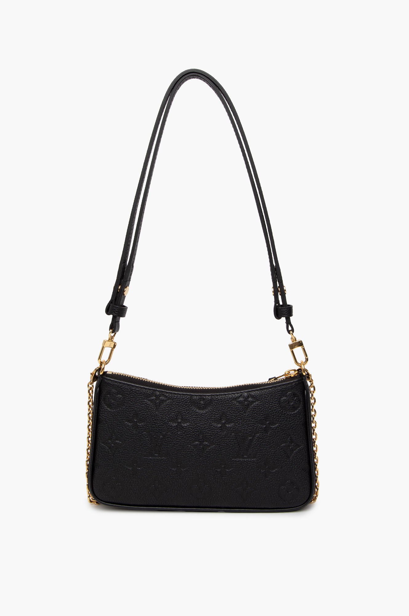 Louis Vuitton Black Empreinte Leather Easy Pouch On Strap