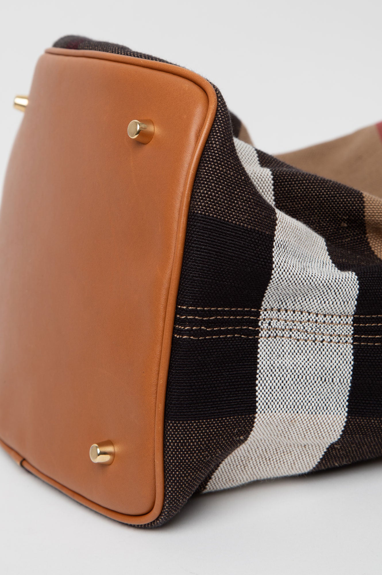 Burberry Nova Check Ashby Bucket Bag