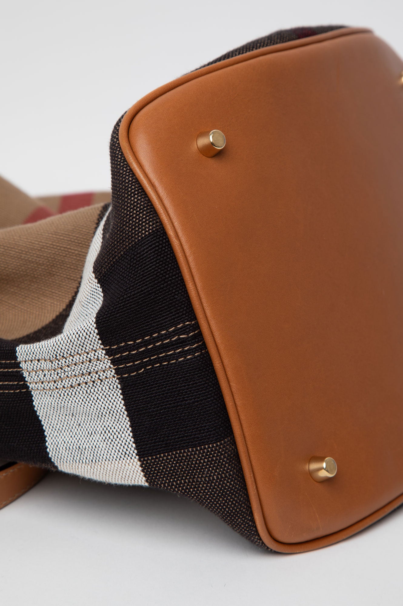 Burberry Nova Check Ashby Bucket Bag