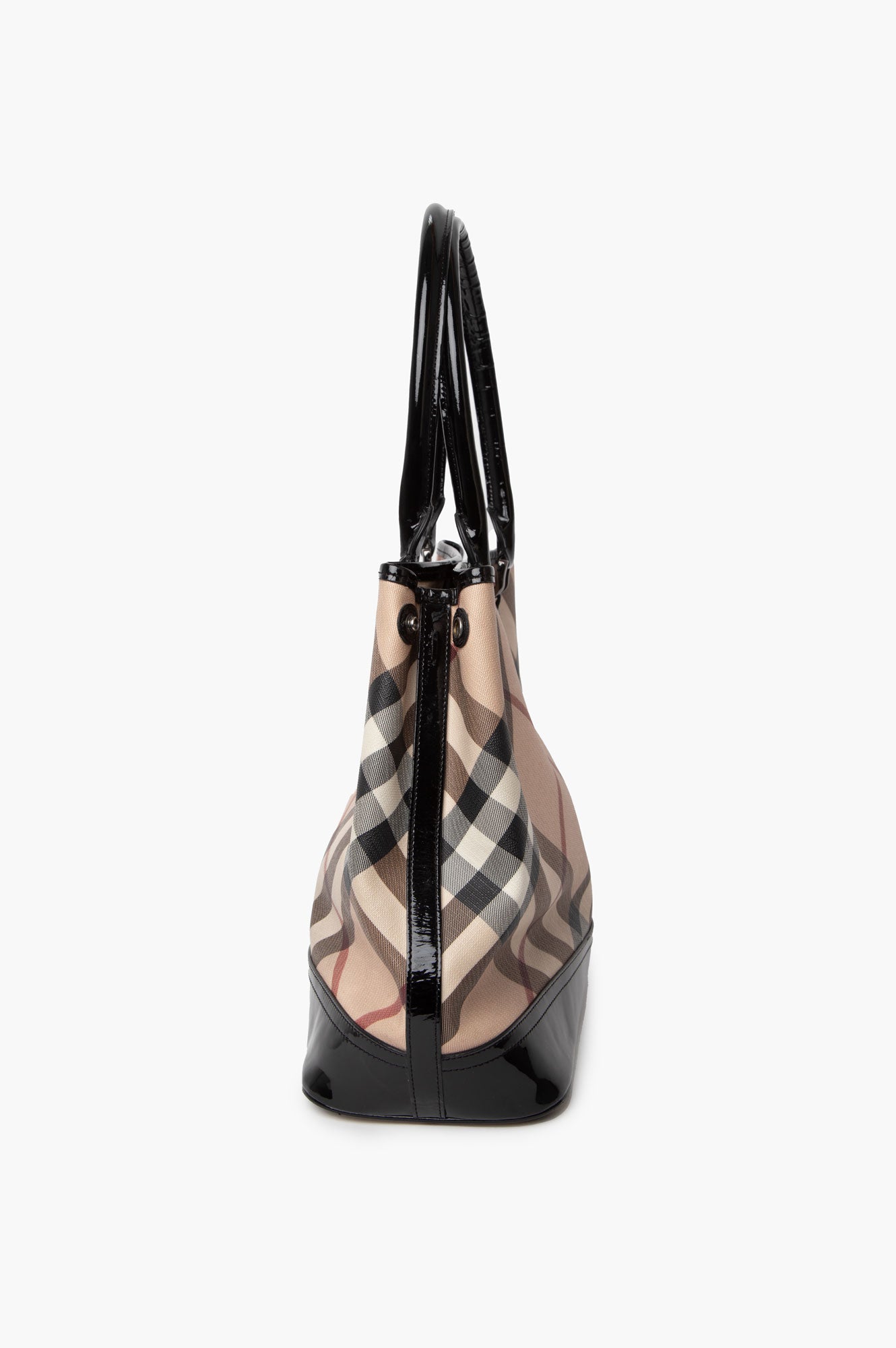 Burberry Supernova Check Coated Canvas Shoulder Bag