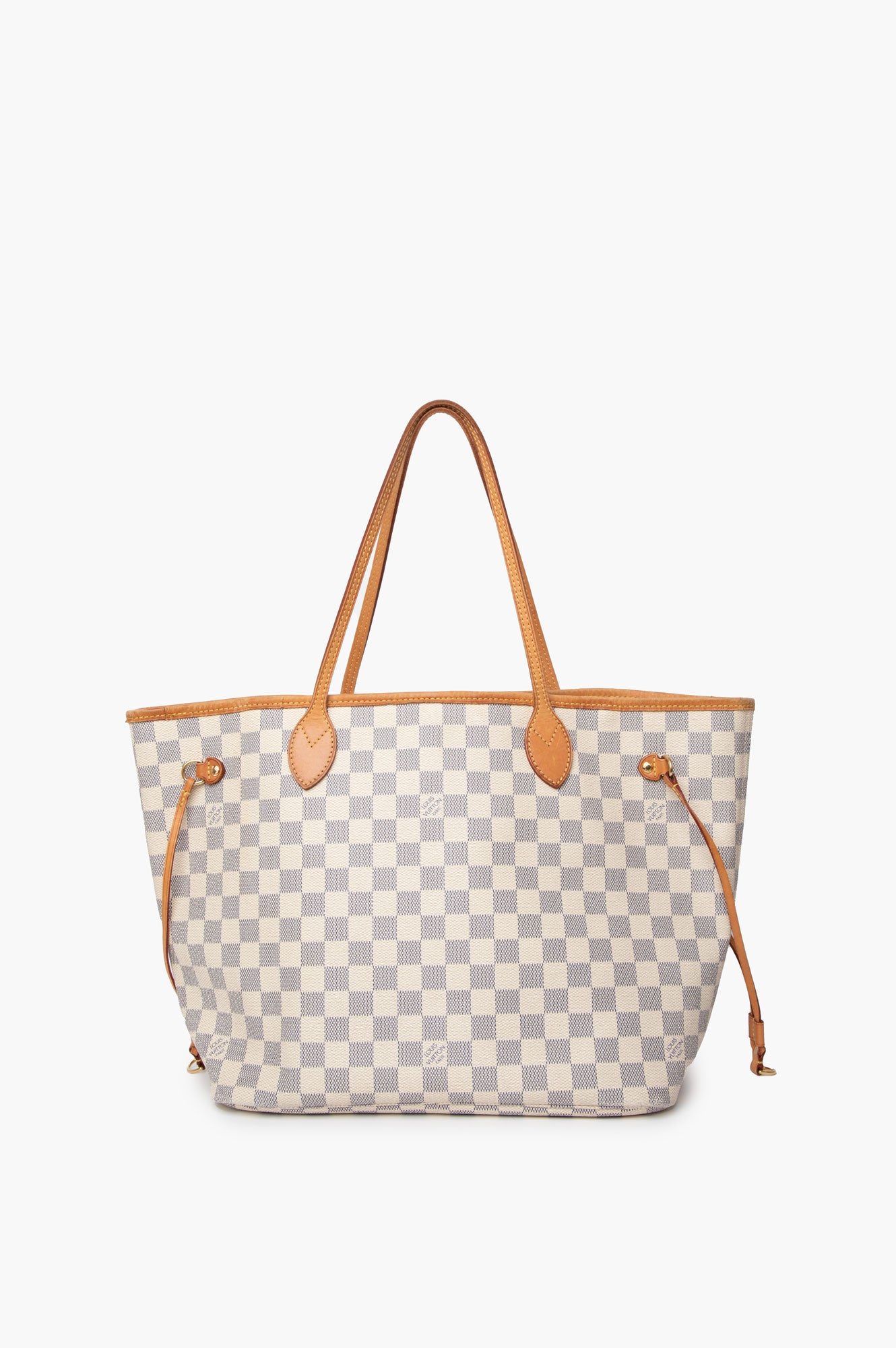Louis Vuitton Damier Azur Neverfull MM Tote Bag