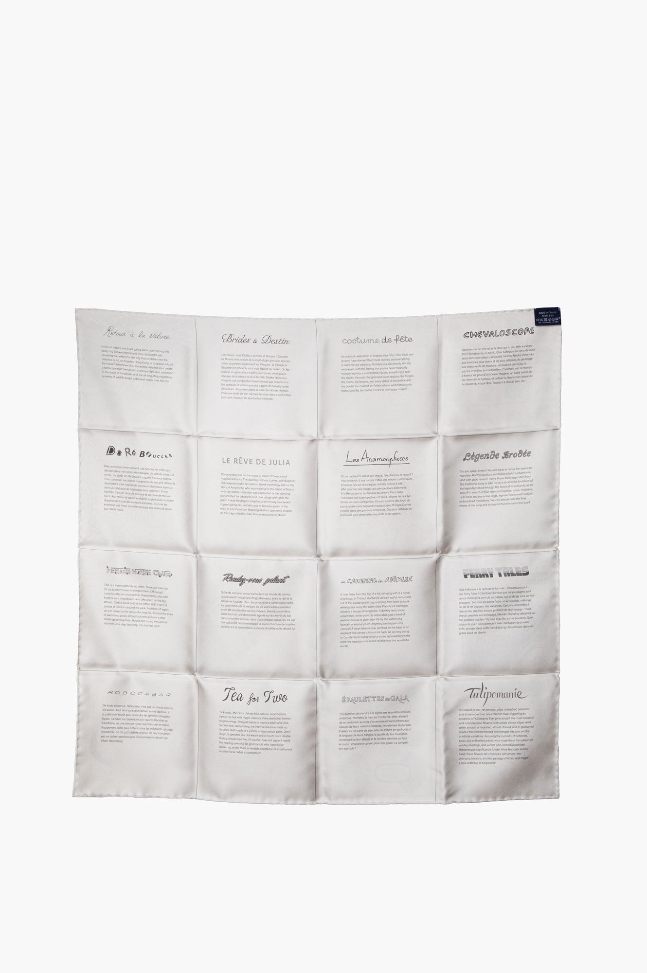Hermes Black/White 2023 Etonnant Hermes Scarf 70