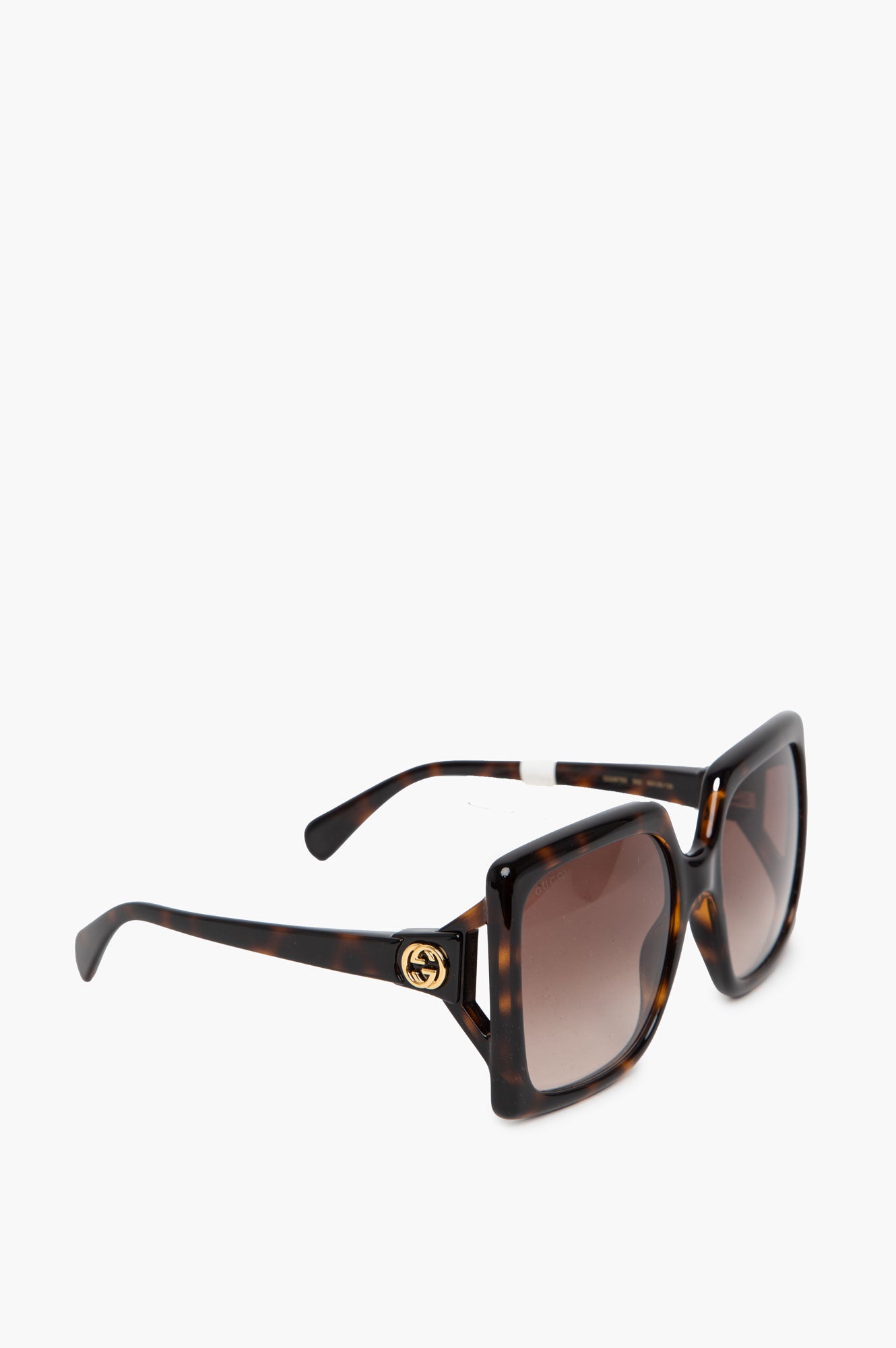 Gucci Havana/Brown Gradient Square Sunglasses