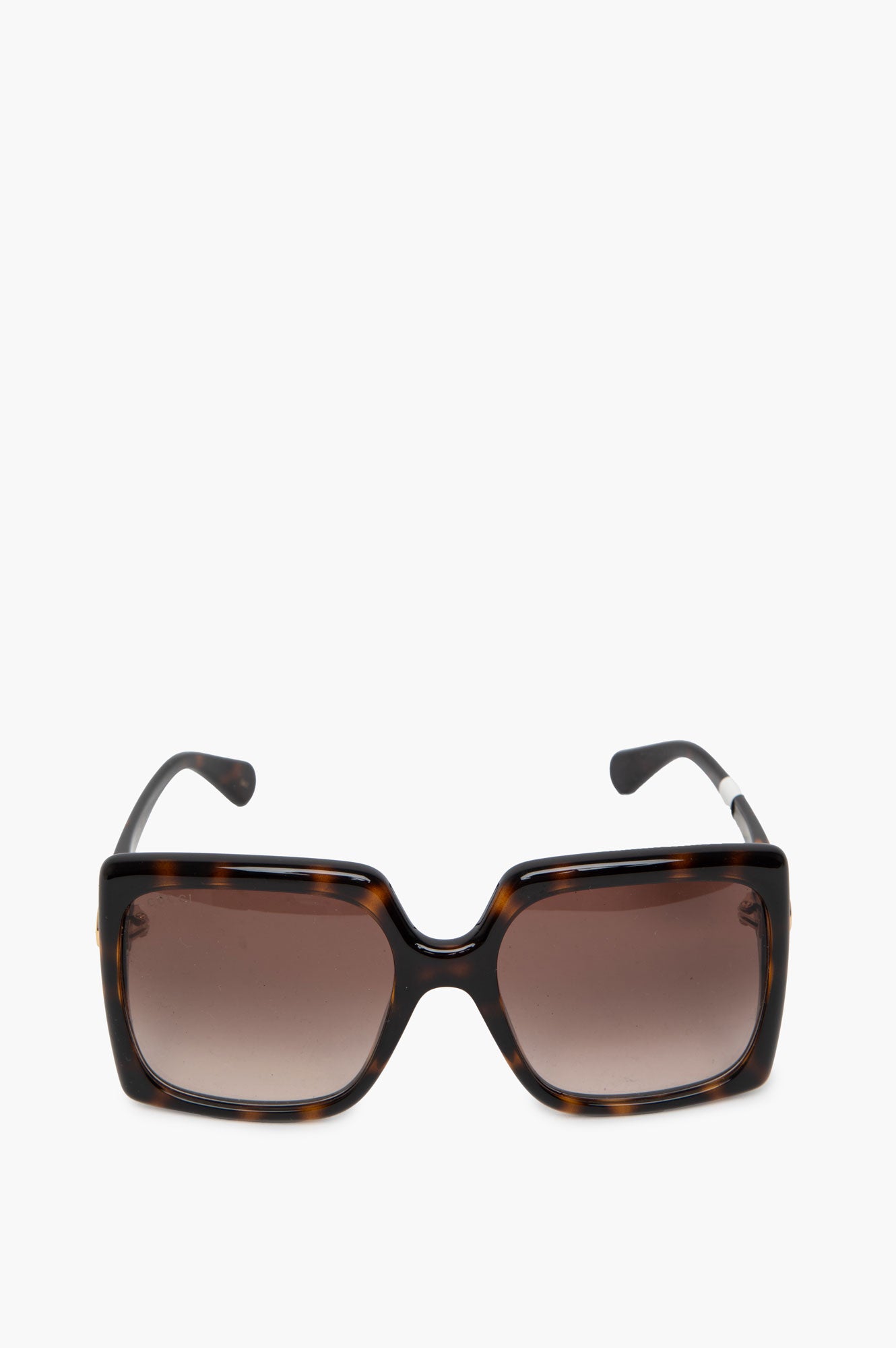 Gucci Havana/Brown Gradient Square Sunglasses