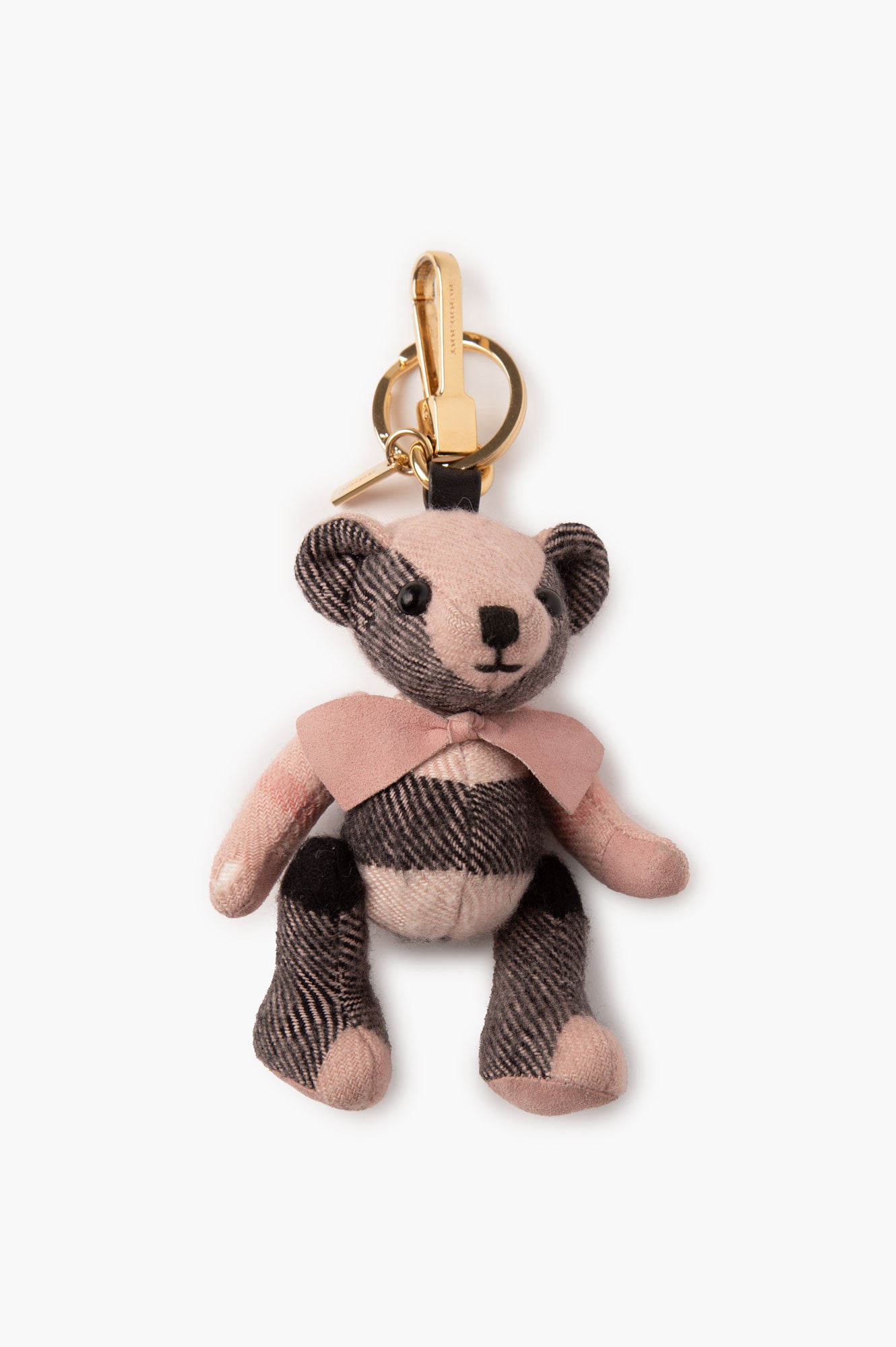 Burberry Pink Thomas Bear Bag Charm