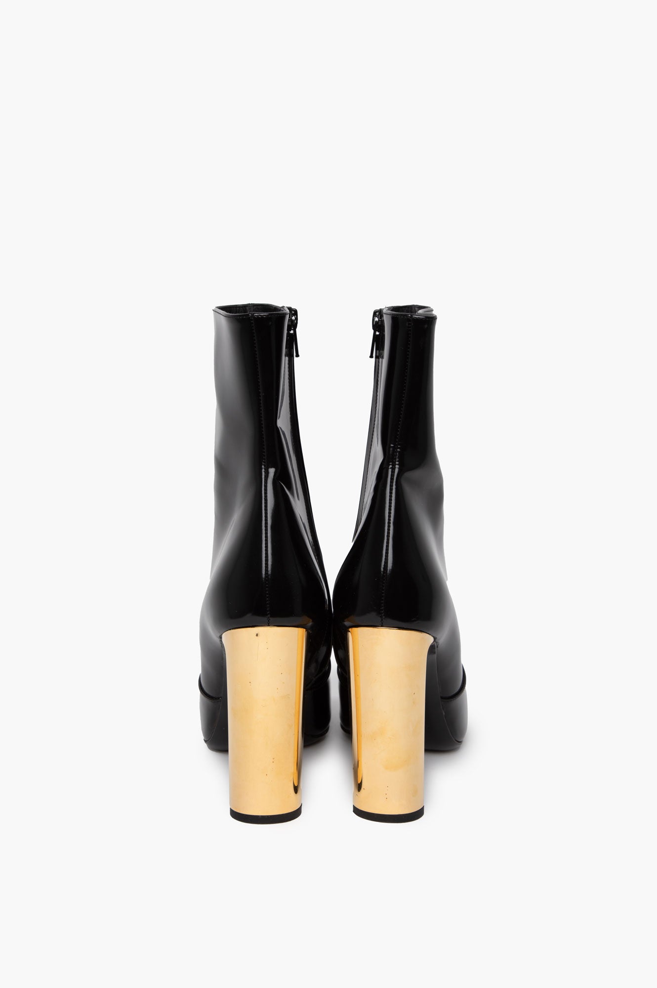 Saint Laurent Patent Boots Size 40