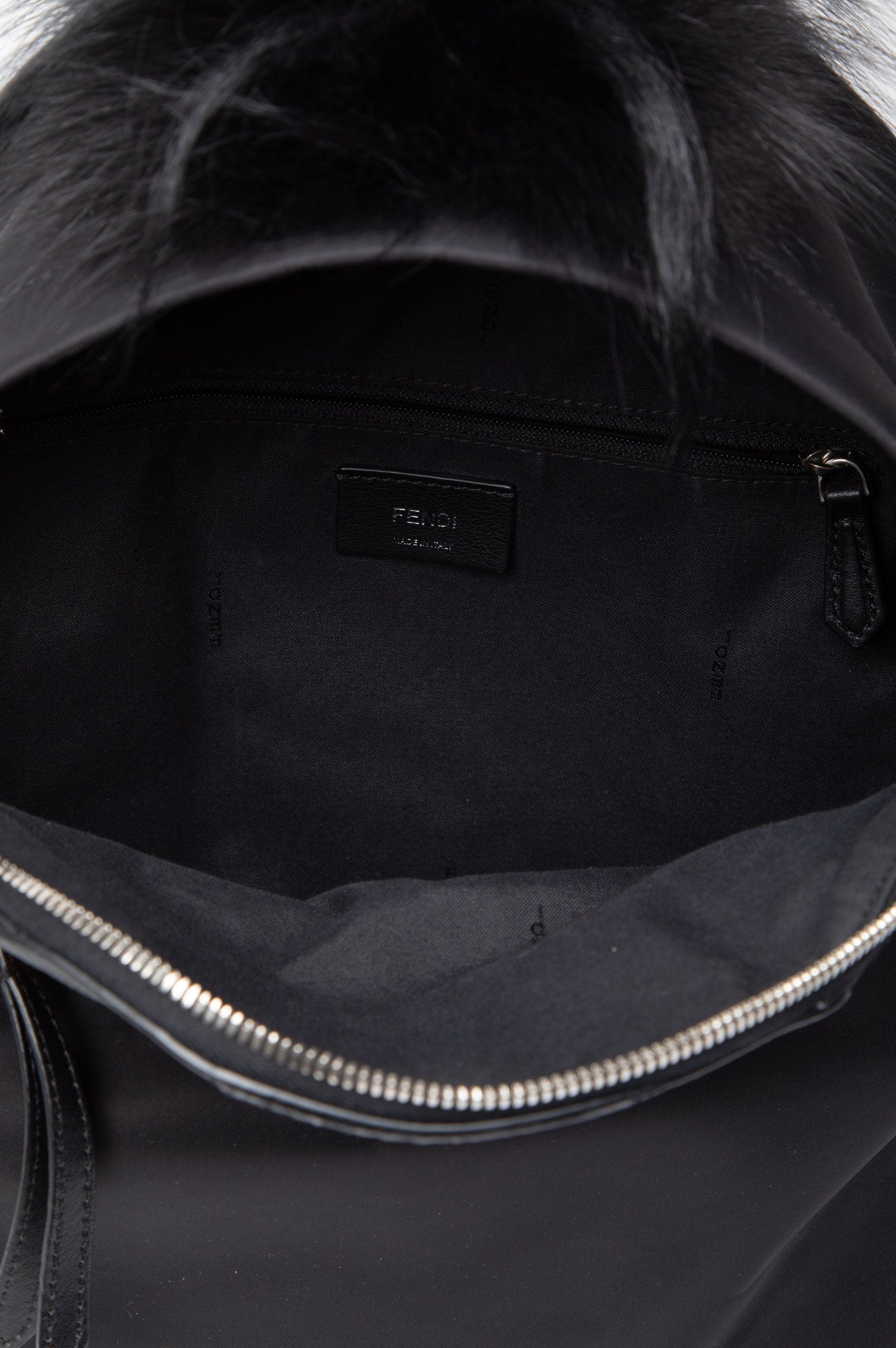 Fendi Black Monster By the Way Backpack