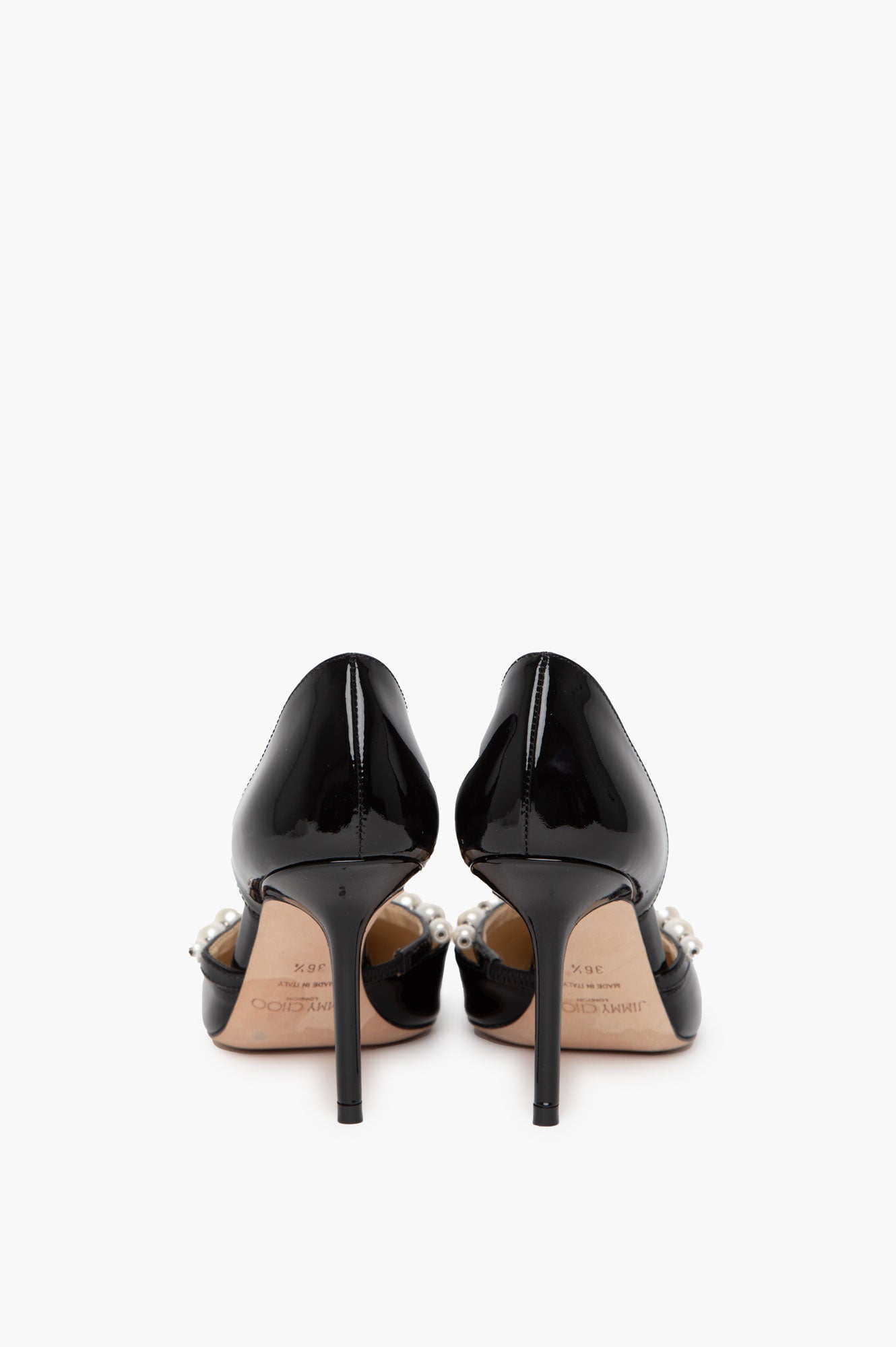 Jimmy Choo Black High Heels Size 36.5