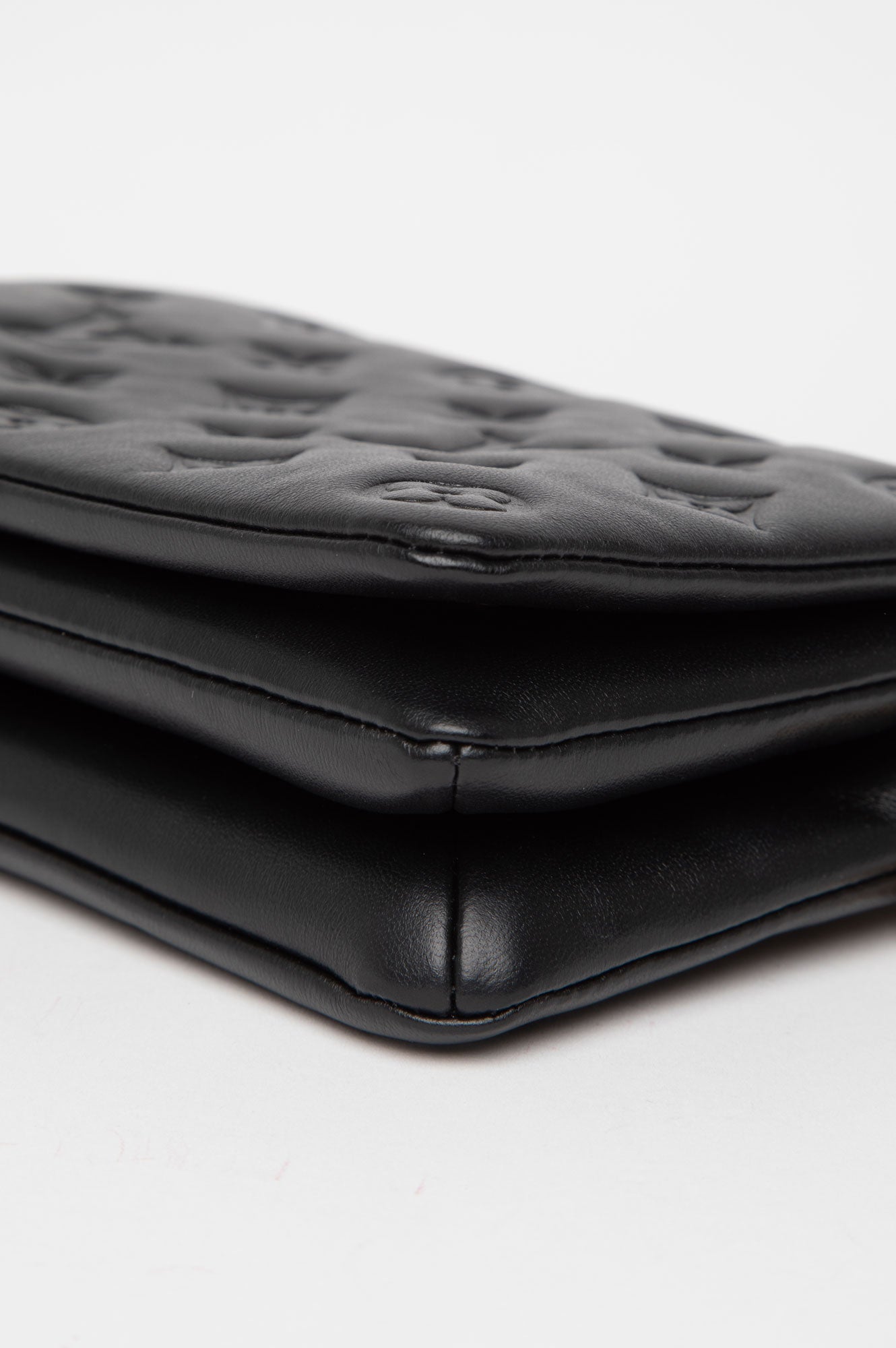 Louis Vuitton Monogram Embossed Pochette Coussin Bag