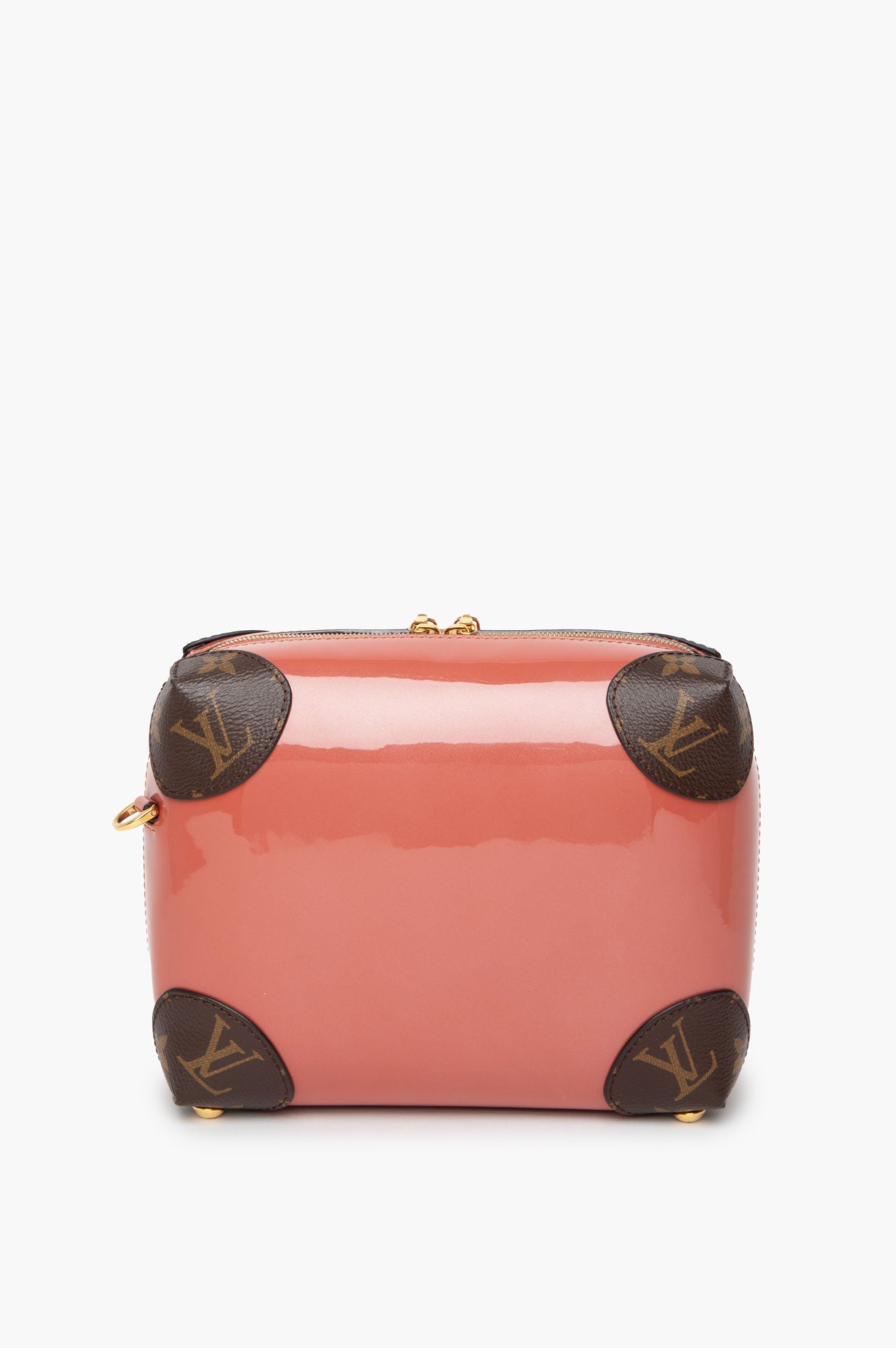 Louis Vuitton Pink Miroir Vernice Bag